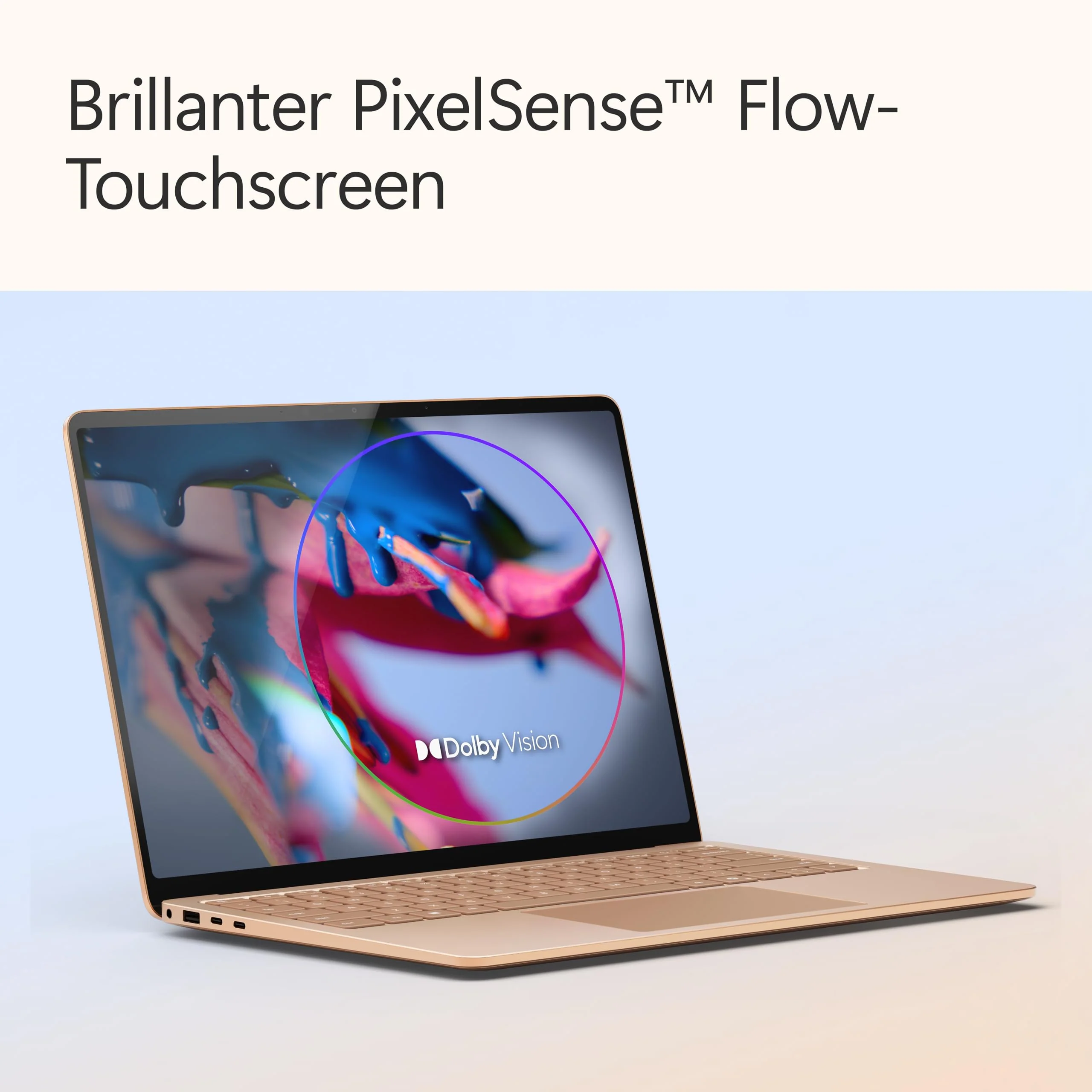 Microsoft Surface Laptop | Copilot+ PC | 13.8” Touchscreen | Snapdragon® X Elite (12 Kerne) | 16GB RAM | 512GB SSD | neuestes Modell, 7. Edition | Sand - Image 6