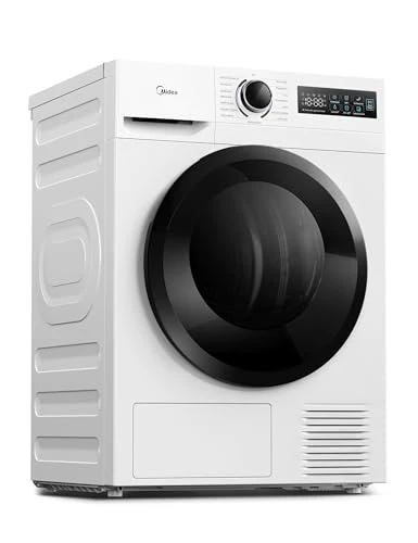 Midea MD11EH70BD Wärmepumpentrockner, 7 kg, Energieklasse D, Schnelltrocknen 35', HealthGuard, Sensor-Trocknung, Auffrischen,Knitterschutz, Auffrischen Wolle, Weiß - Image 8