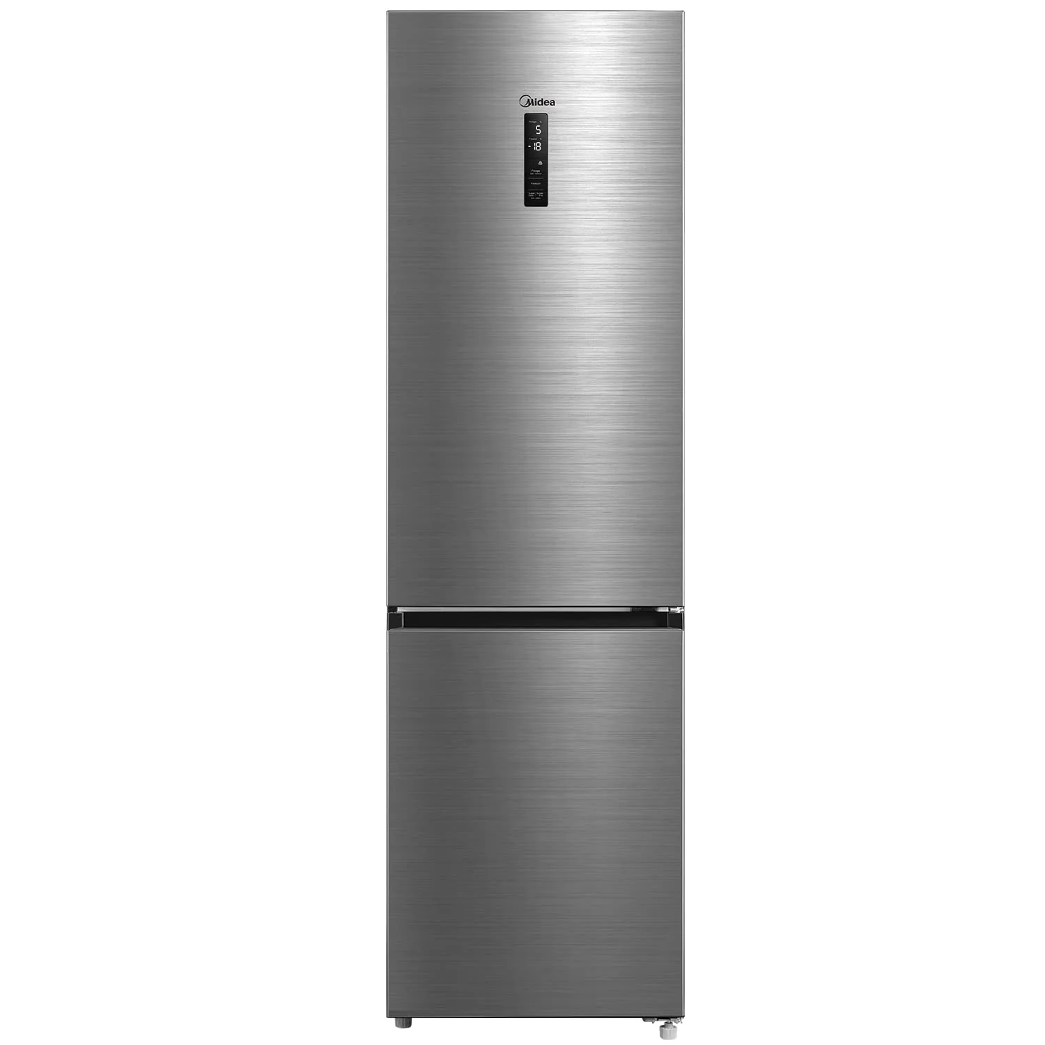 Midea MDRB521MGA46O Kühl-/Gefrierkombination/NoFrost/Besonders leise 29dB/Inverter Kompressor/Niedrigtemperaturzone/180° Verstellbare Gefrierfach-Schublade/201 cm hoch/256 L Kühlteil/122 L Gefrierteil - Image 4