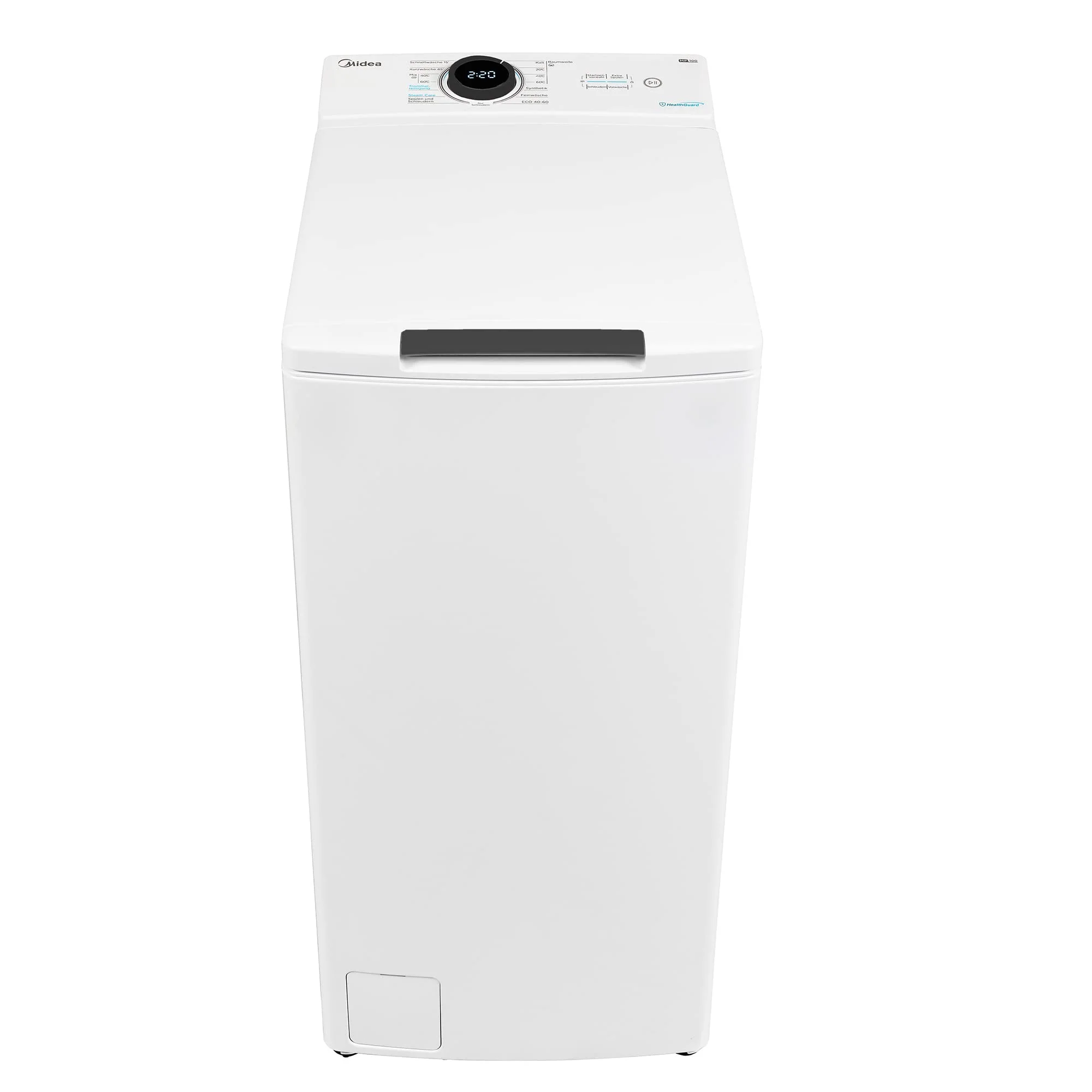 Midea MF100T70B-12A Toplader Waschmaschine 7kg / AquaStop/Starzeitvorwahl/Trommelreinigung/XL Türöffnung/Soft Opener - Image 6