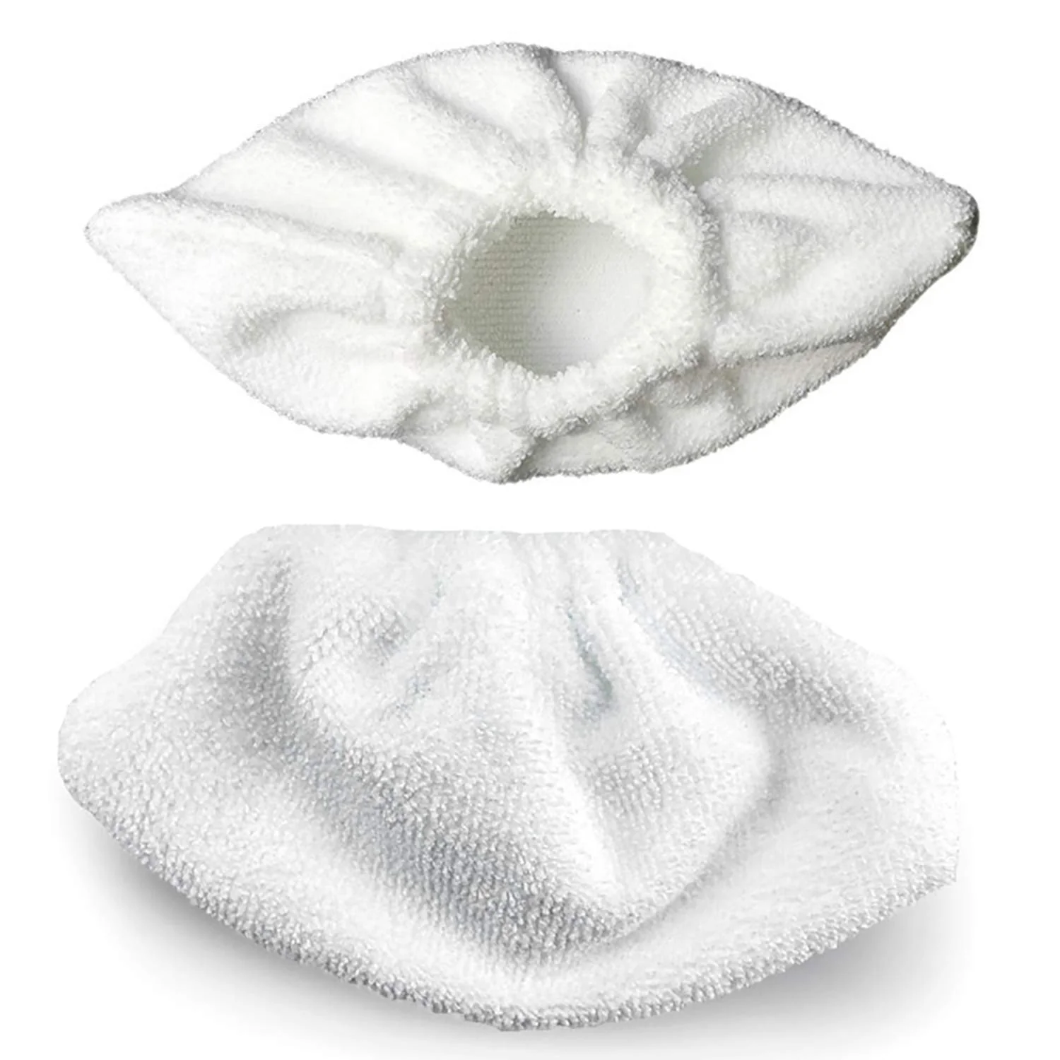 Mikrofaser Überzugsset Dampfreinigerzubehör für die Handdüse, Frottee Tuchset Handwerkzeug Classic und Comfort, Baumwolle Frottier-Abdeckung Pads Kompatibel die Meisten Dampfreiniger (4PCS) - Image 2