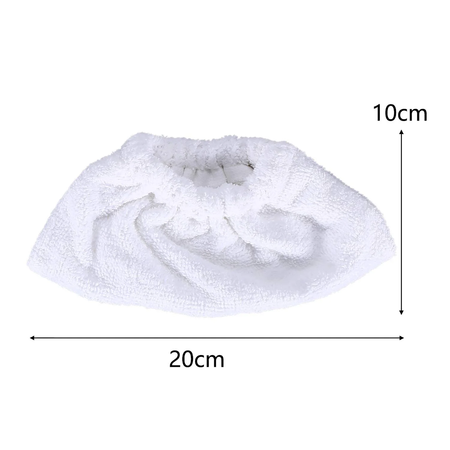 Mikrofaser Überzugsset Dampfreinigerzubehör für die Handdüse, Frottee Tuchset Handwerkzeug Classic und Comfort, Baumwolle Frottier-Abdeckung Pads Kompatibel die Meisten Dampfreiniger (4PCS) - Image 4