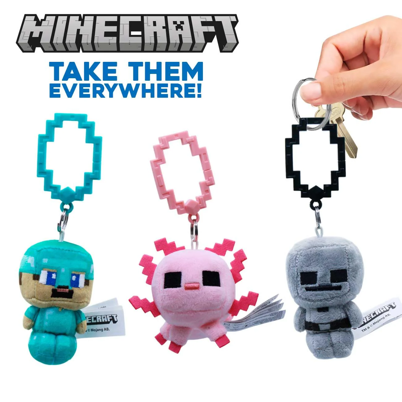 Minecraft Rucksack-Anhänger aus Plüsch - Image 5