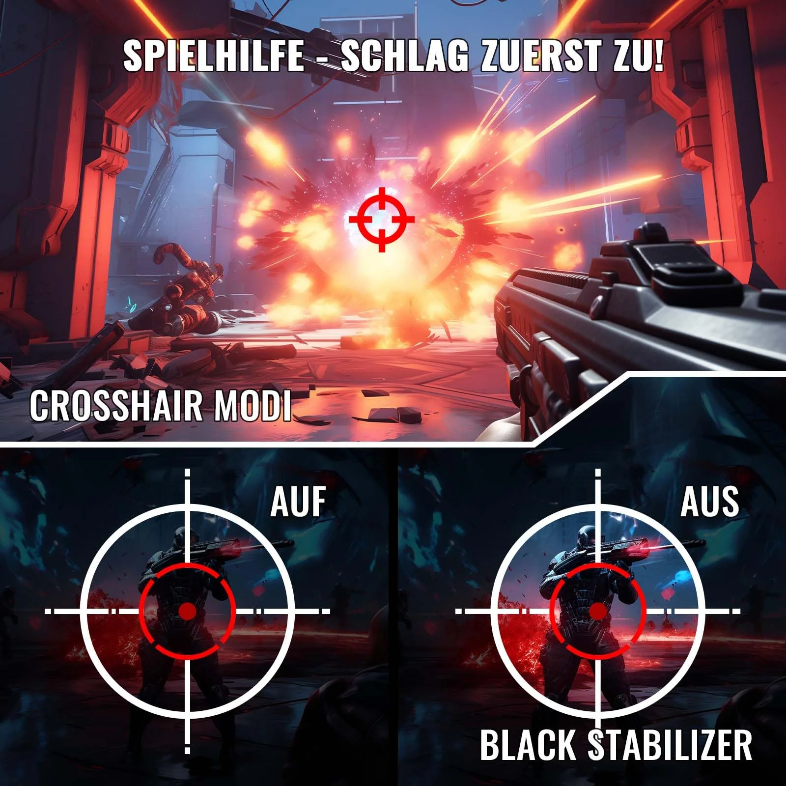 Minifire Gaming Monitor 24 Zoll, 180 Hz, 1ms, AMD FreeSync, Full HD(1920 x 1080), Rahmenlos Bildschirm, Einstellbar, 300Nits, sRGB 110%, HDMI 1.4&DP 1.2-(MFG24F4L HDMI-Kabel im Lieferumfang enthalten - Image 5