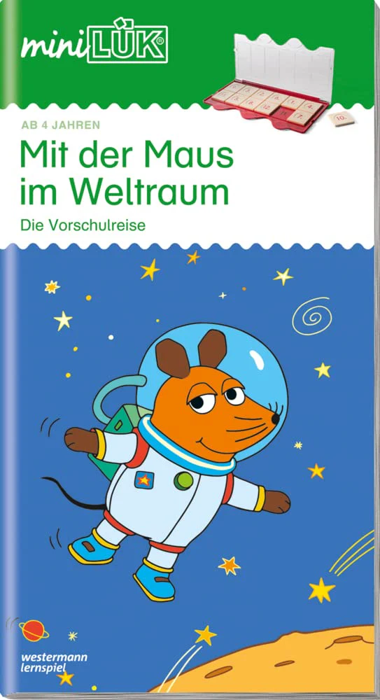 miniLÜK: Kindergarten/Vorschule Mit der Maus im Weltraum (miniLÜK-Übungshefte: Kindergarten)