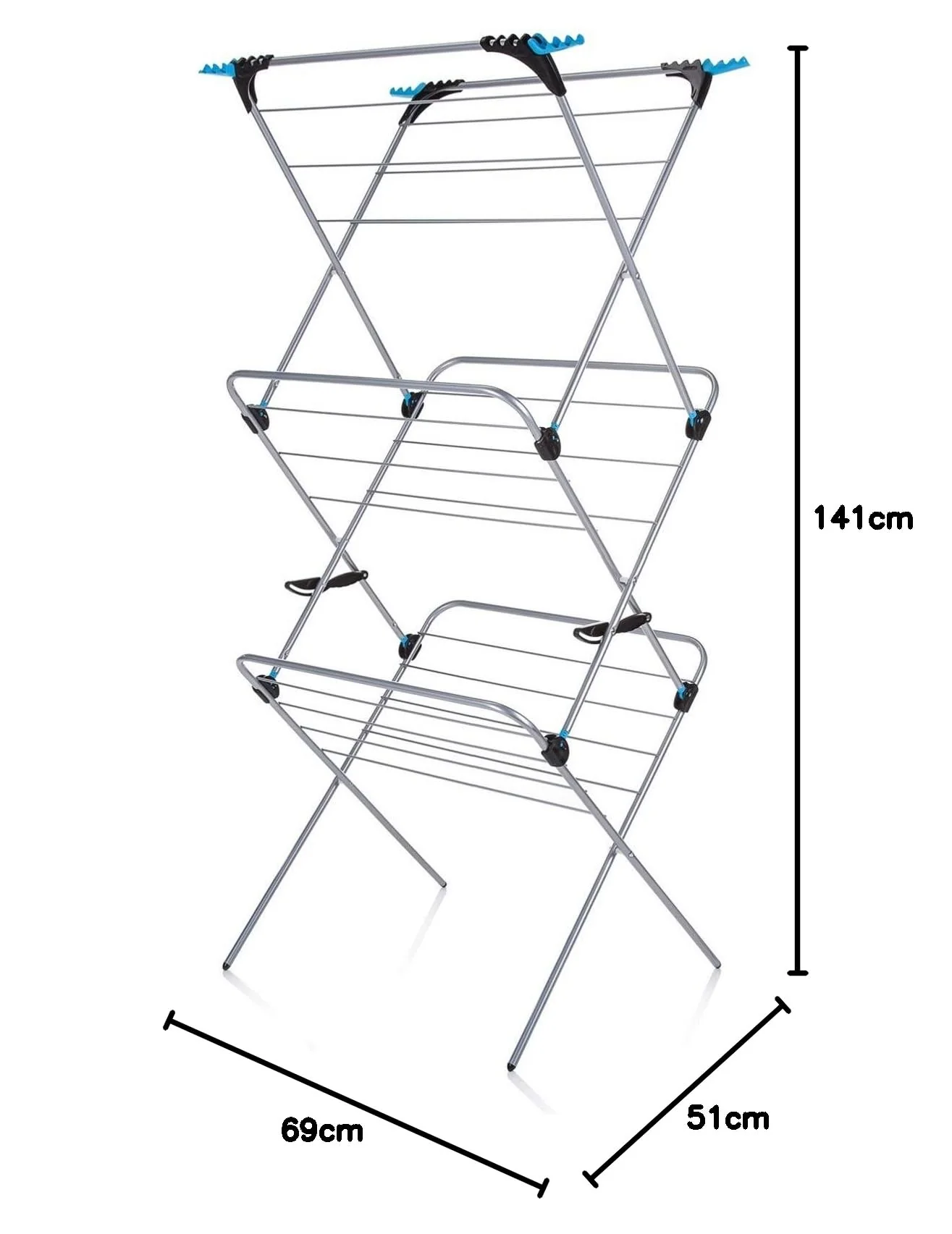 Minky 3-stöckiger Plus-Wäscheständer - Image 2