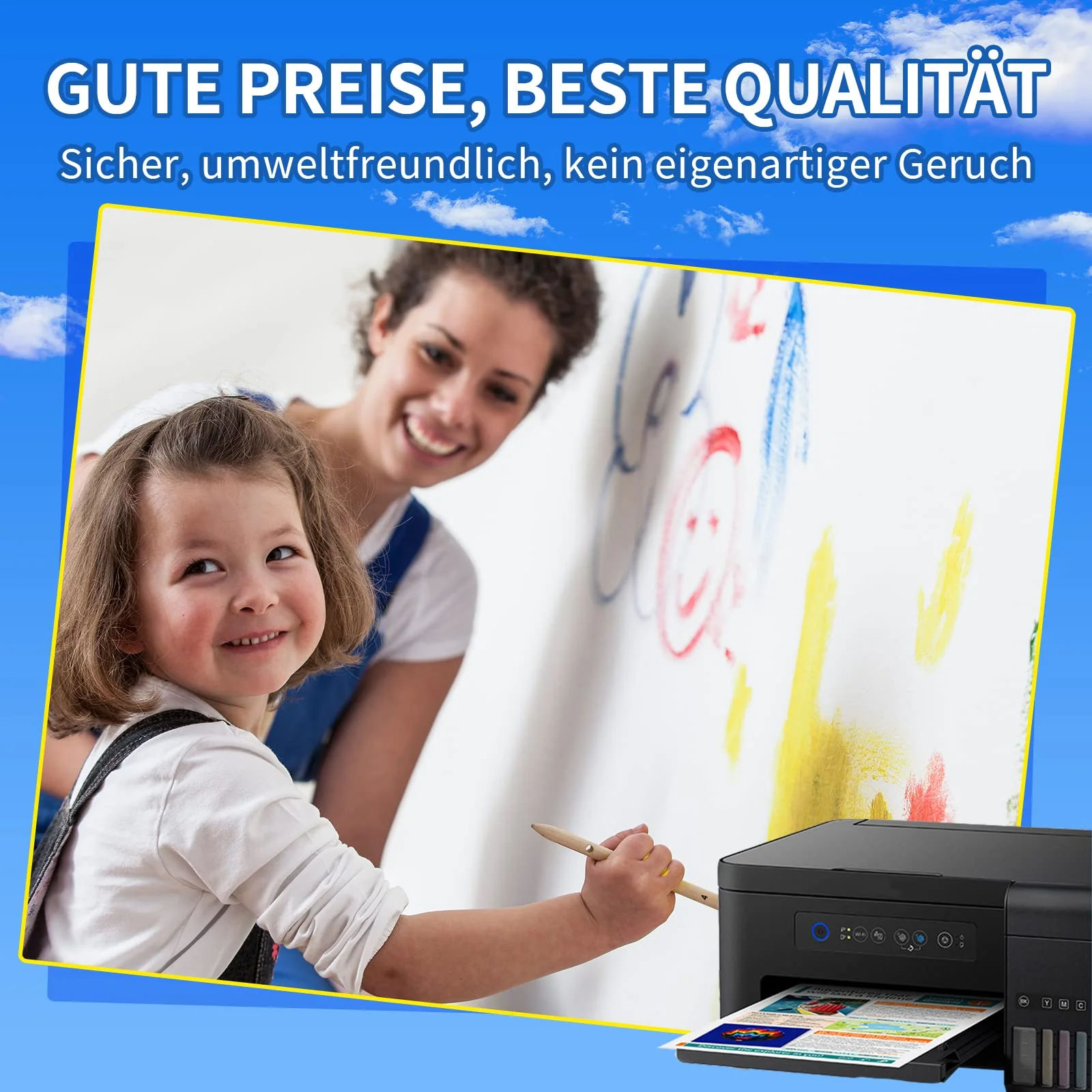 MIUYEER 603XL 603 XL patronen kompatibel für EPSON 603XL passend für Expression Home XP-4100/4105/3100/2100/2105/3150/2150 Workforce WF-2830DWF/2850DWF/2810DWF/2870DWF/2845DWF /2840DWF (3BK/3C/3M/3Y) - Image 11