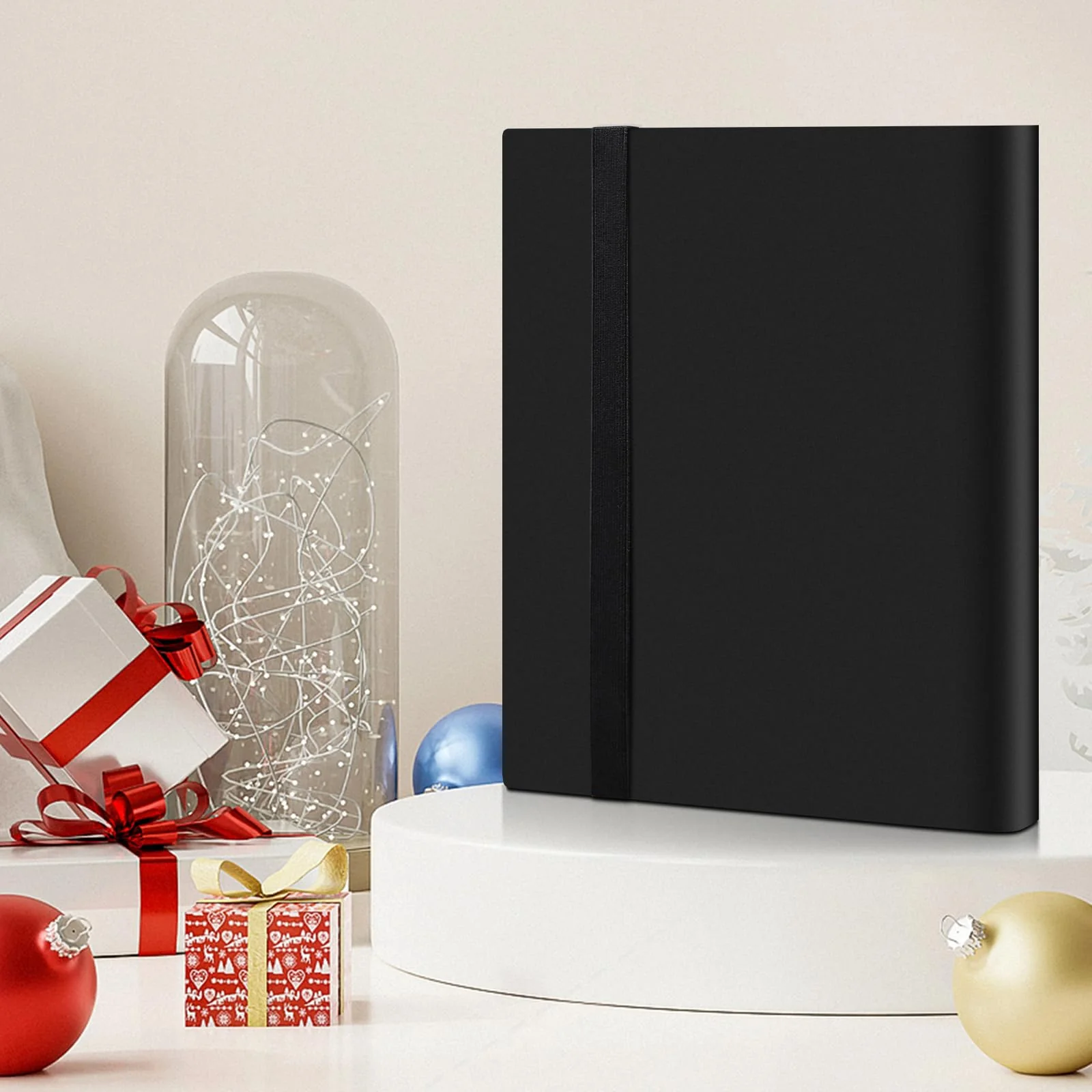 Mlikero Sammelalbum Karten, 360 Seitentaschen groß Sammelkarten Album, Sammelheft Sammelkarten Ordner Geschenk für Karten Sammler und Kinder Geburtstag (Schwarz) - Image 2