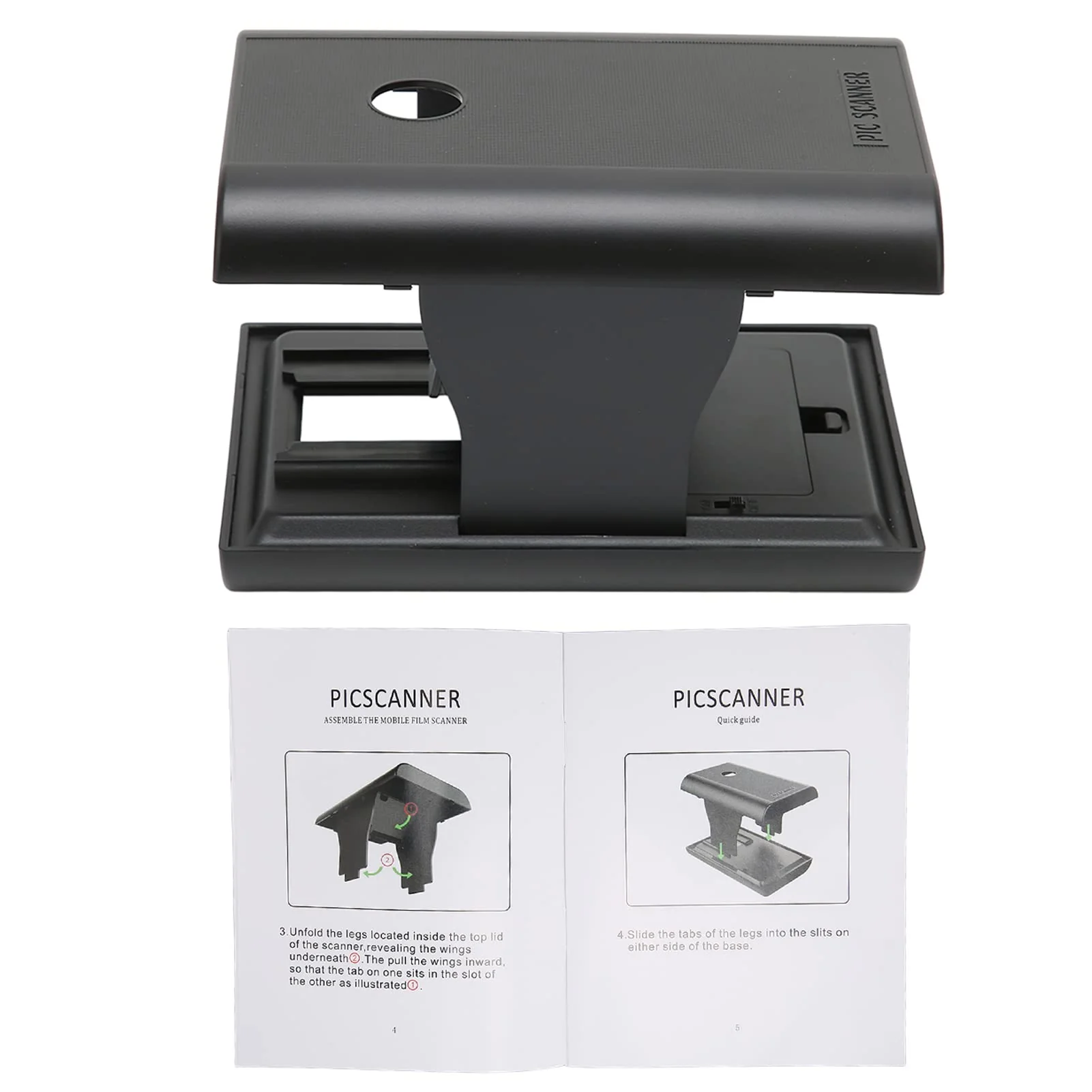 Mobiler Filmscanner, Tragbar, Faltbar, 35/135 Mm, Fototelefon-Filmscanner für IOS-Scanner und Zubehör