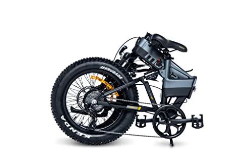 moma bikes Elektrische, E-Fat 20" PRO, Shimano 8 Gänge, Hydraulische Scheibenbremsen, Batterie Ion Lithium integriert und abnehmbar 48V 15Ah - Image 13