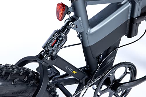 moma bikes Elektrische, E-Fat 20" PRO, Shimano 8 Gänge, Hydraulische Scheibenbremsen, Batterie Ion Lithium integriert und abnehmbar 48V 15Ah - Image 14
