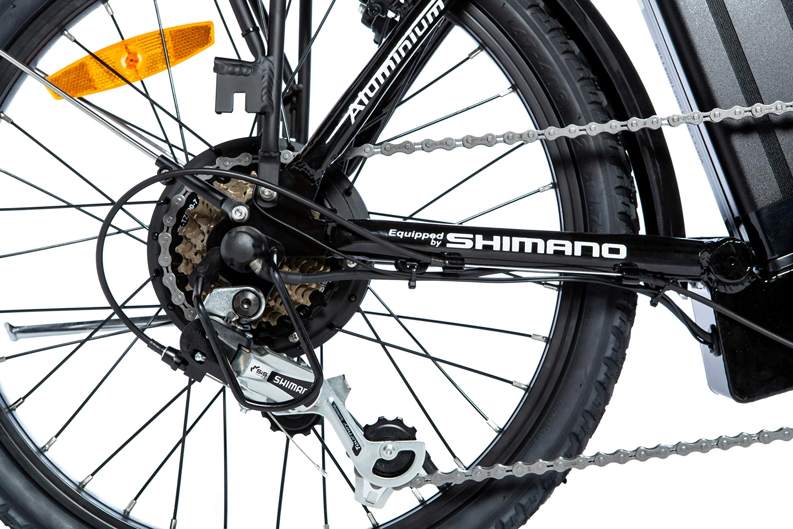 moma bikes Elektrische faltbar Fahrrad zu promenieren, Ebike20.2, Aluminium, Shimano 7 Gänge, Ion Lithium 36V 16 Ah Akku - Image 4