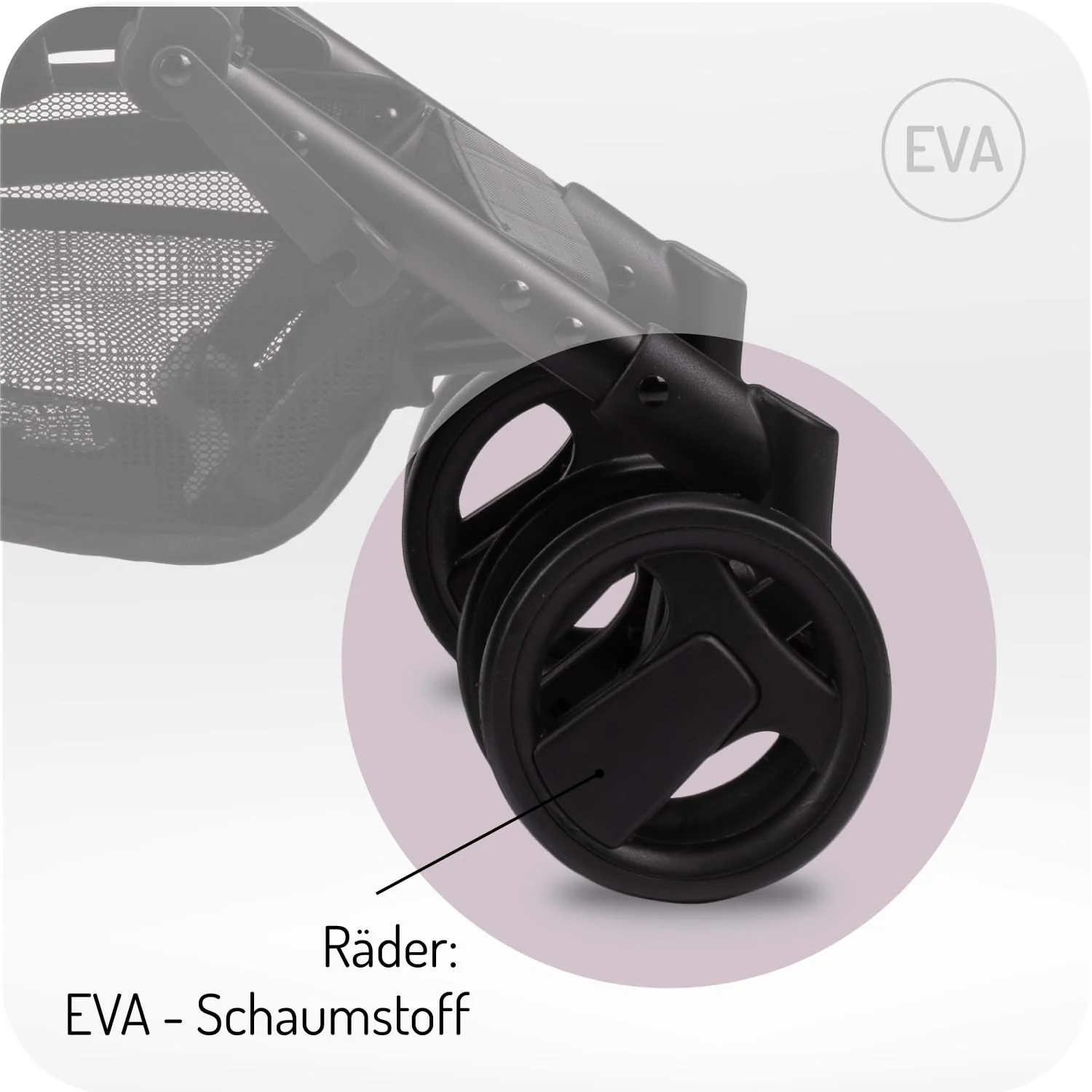 MoMi GRACE leichter Kinderwagen ab 6 Monaten kompakt Buggy mit einem Rucksack zum Tragen passt als Handgepäck faltbarer Reisebuggy 5-Punkt-Gurt - Image 15