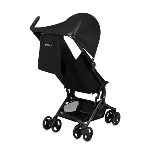MoMi GRACE leichter Kinderwagen ab 6 Monaten kompakt Buggy mit einem Rucksack zum Tragen passt als Handgepäck faltbarer Reisebuggy 5-Punkt-Gurt - Image 8