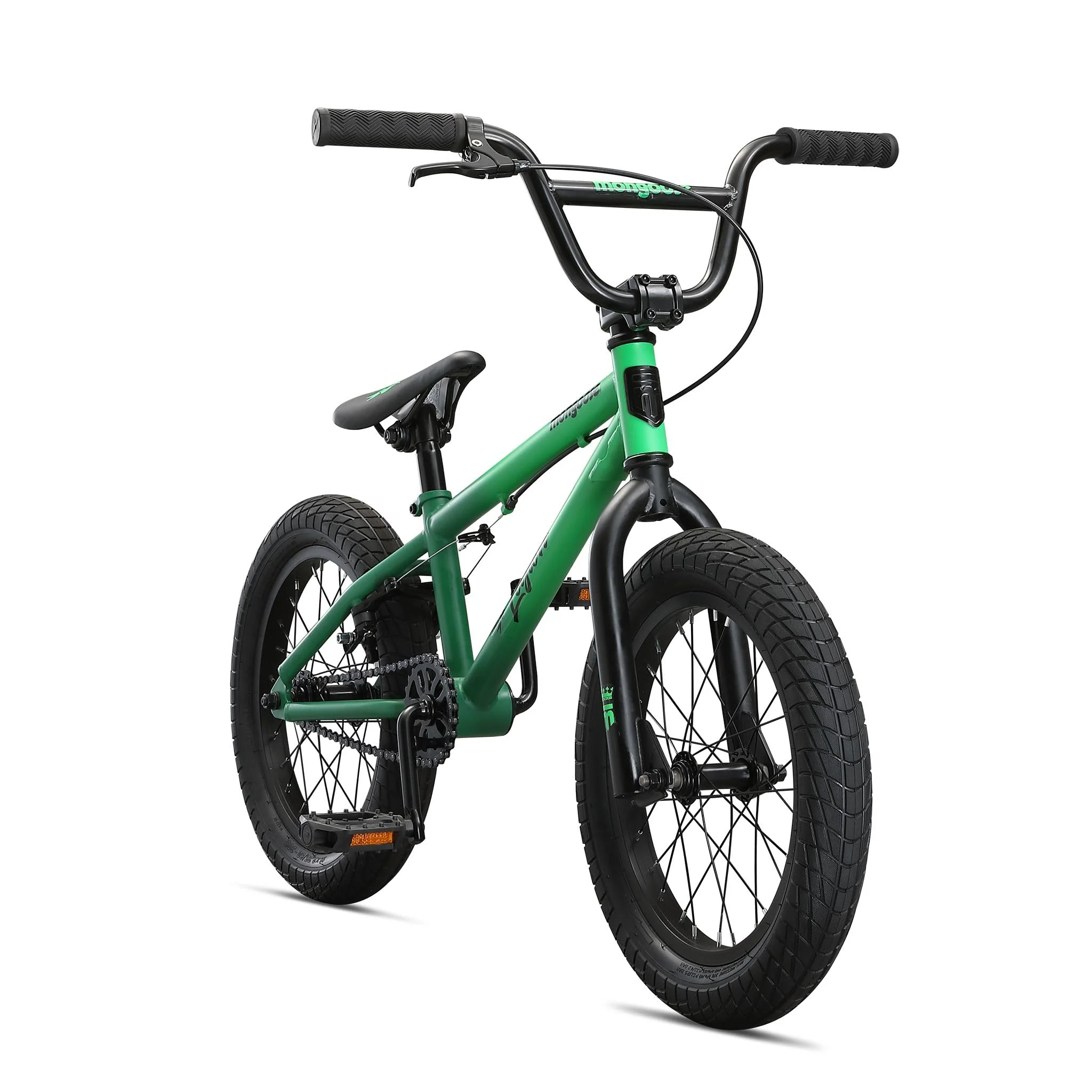 Mongoose Legion Freestyle Kids BMX Bike, Grün, 16-Inch Wheels - Image 8