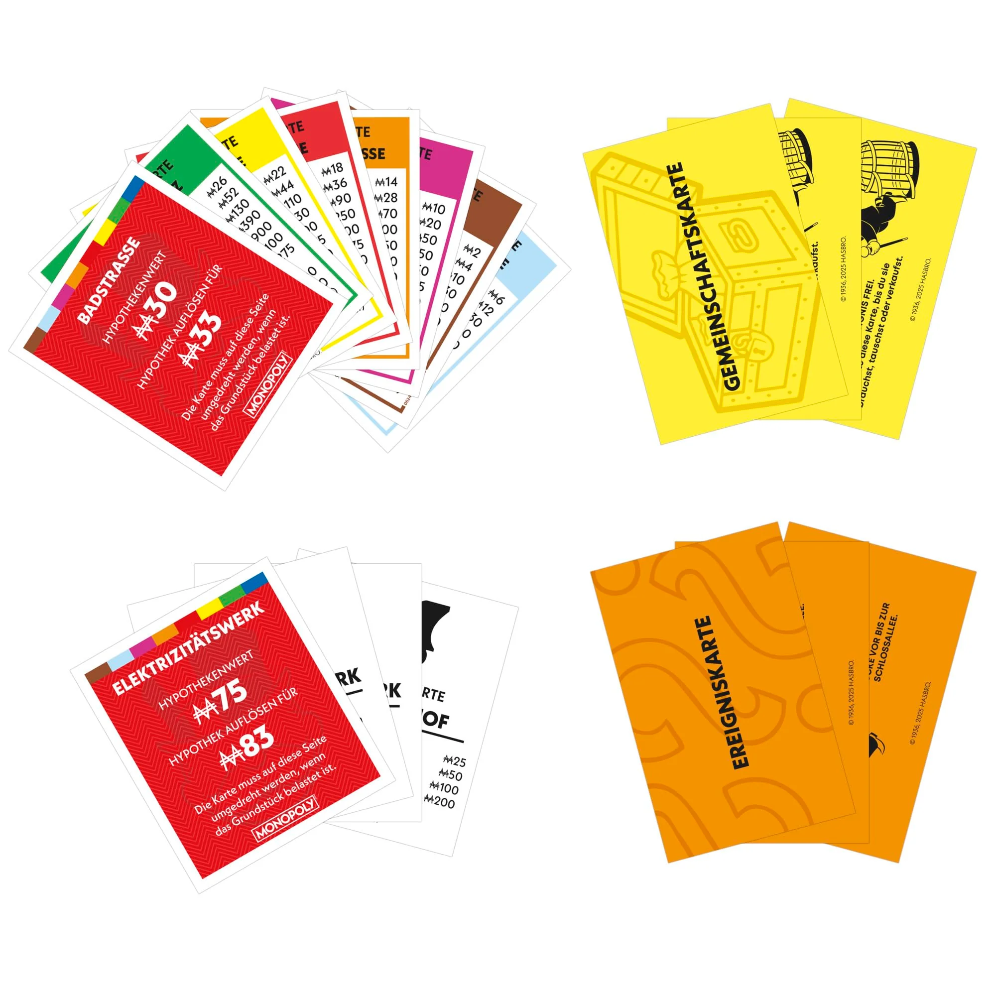 Monopoly Basisspiel mit Aufbewahrungsfach und größeren Spielfiguren - Deutsche Fassung - Image 8