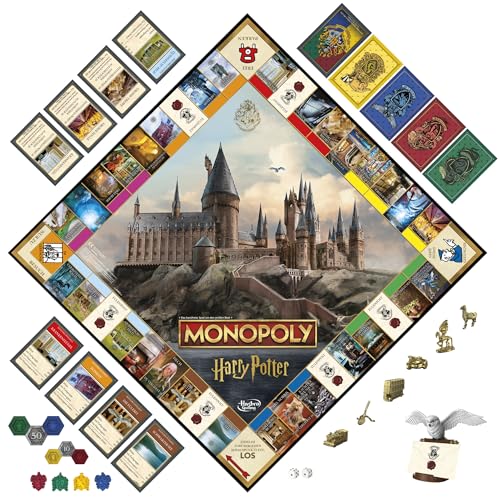 Monopoly Harry Potter Edition Brettspiel, Familienspiel für 2 bis 6 Spieler, ab 8 Jahren - Deutsche Fassung - Image 10