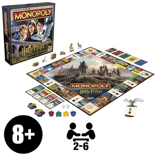 Monopoly Harry Potter Edition Brettspiel, Familienspiel für 2 bis 6 Spieler, ab 8 Jahren - Deutsche Fassung - Image 11