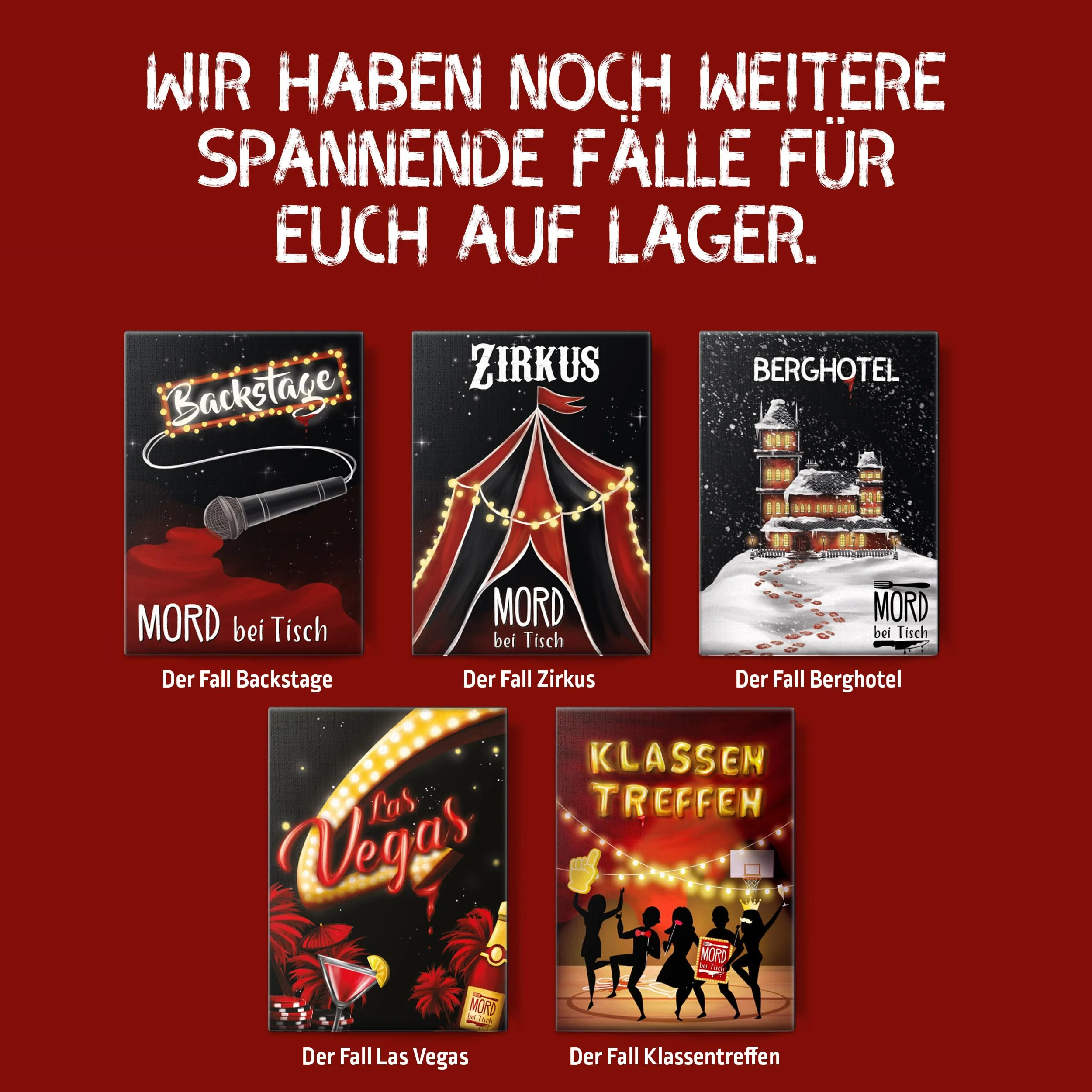 Mord bei Tisch Krimidinner für Zuhause - 6 bis 8 Personen - Der Berghotel Fall - Das Krimi Spiel ab 16 Jahren – Ideal als Krimi Dinner für eine mörderische Dinnerparty - Image 2