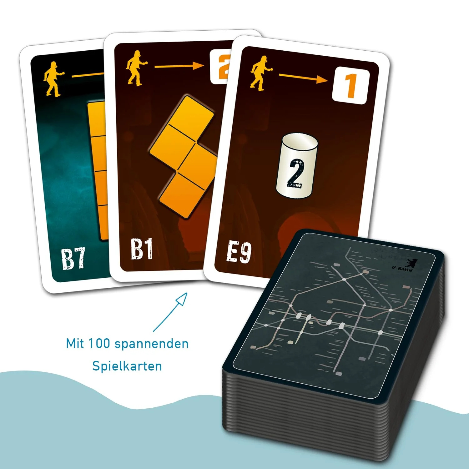 moses. Sebastian Fitzek Underground, innovatives 3D-Thriller-Spiel für Escape-Game Fans, kooperatives Gesellschaftsspiel von Marco Teubner mit verschiedenen Schwierigkeiten, ab 12 Jahren - Image 5