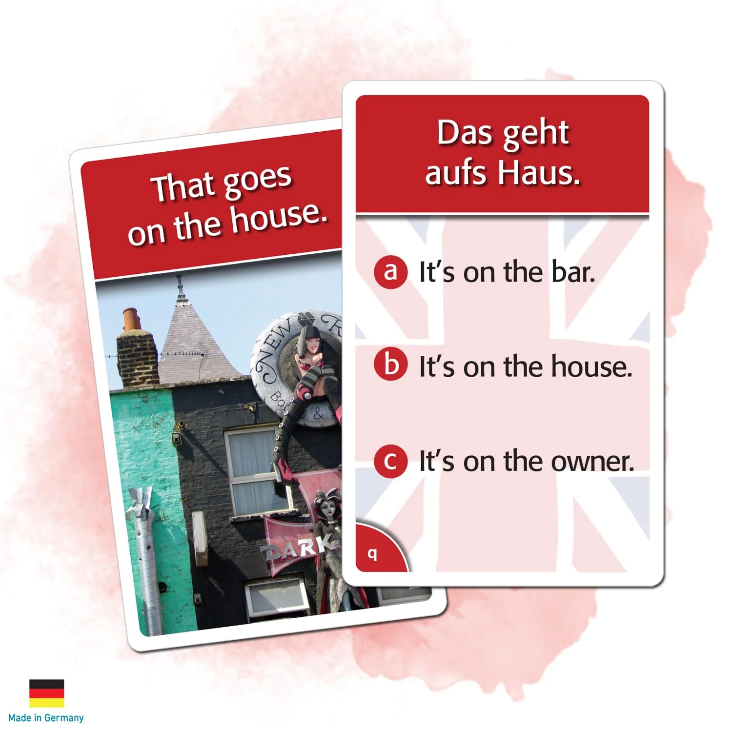 moses. That’s The Yellow from The Egg - Denglisch Quiz mit 75 Redewendungen, das Lustige und lehrreiche Kartenspiel für die ganze Familie Bunt - Image 5