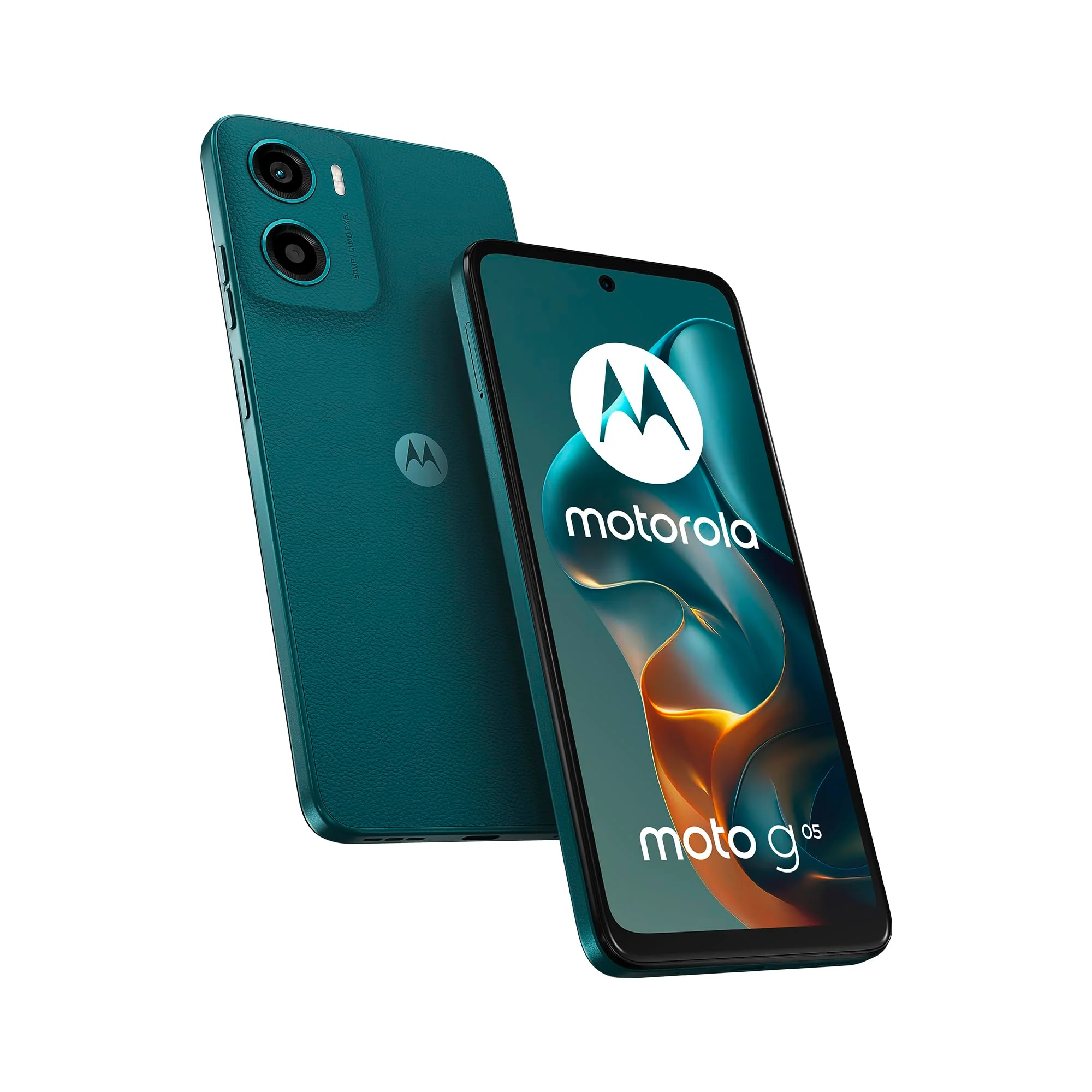 Motorola Moto g05 Smartphone (6,67"-FHD+-Display, 50-MP-Kamera, 4 GB / 64 GB, 5200 mAh, Android 15) Forest Green, inkl. Schutzcover [Exklusiv bei Amazon] - Image 5