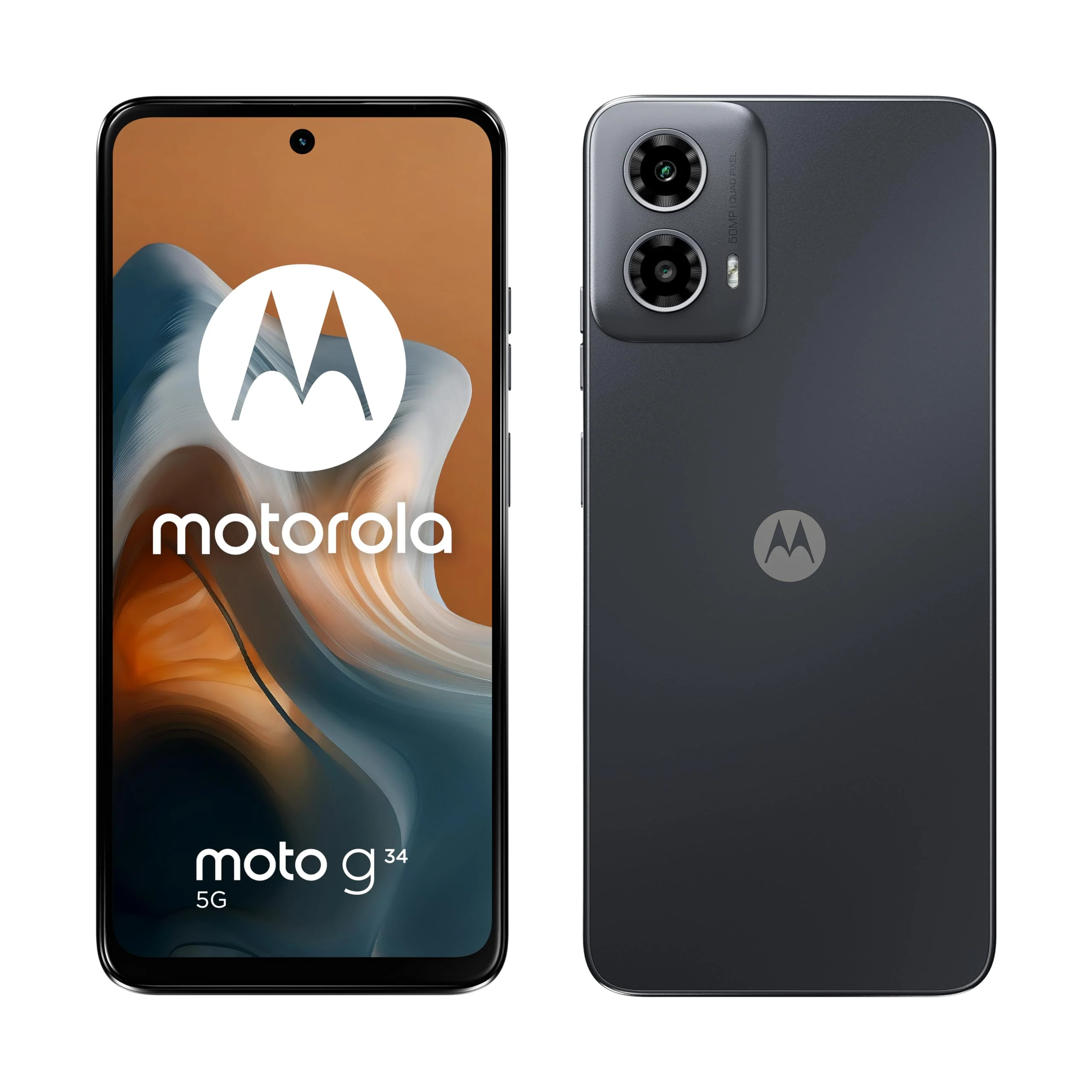 Motorola Moto G34 5G 8 GB/128 GB Schwarz (Charcoal Black) Dual SIM XT2363-2 - Image 3