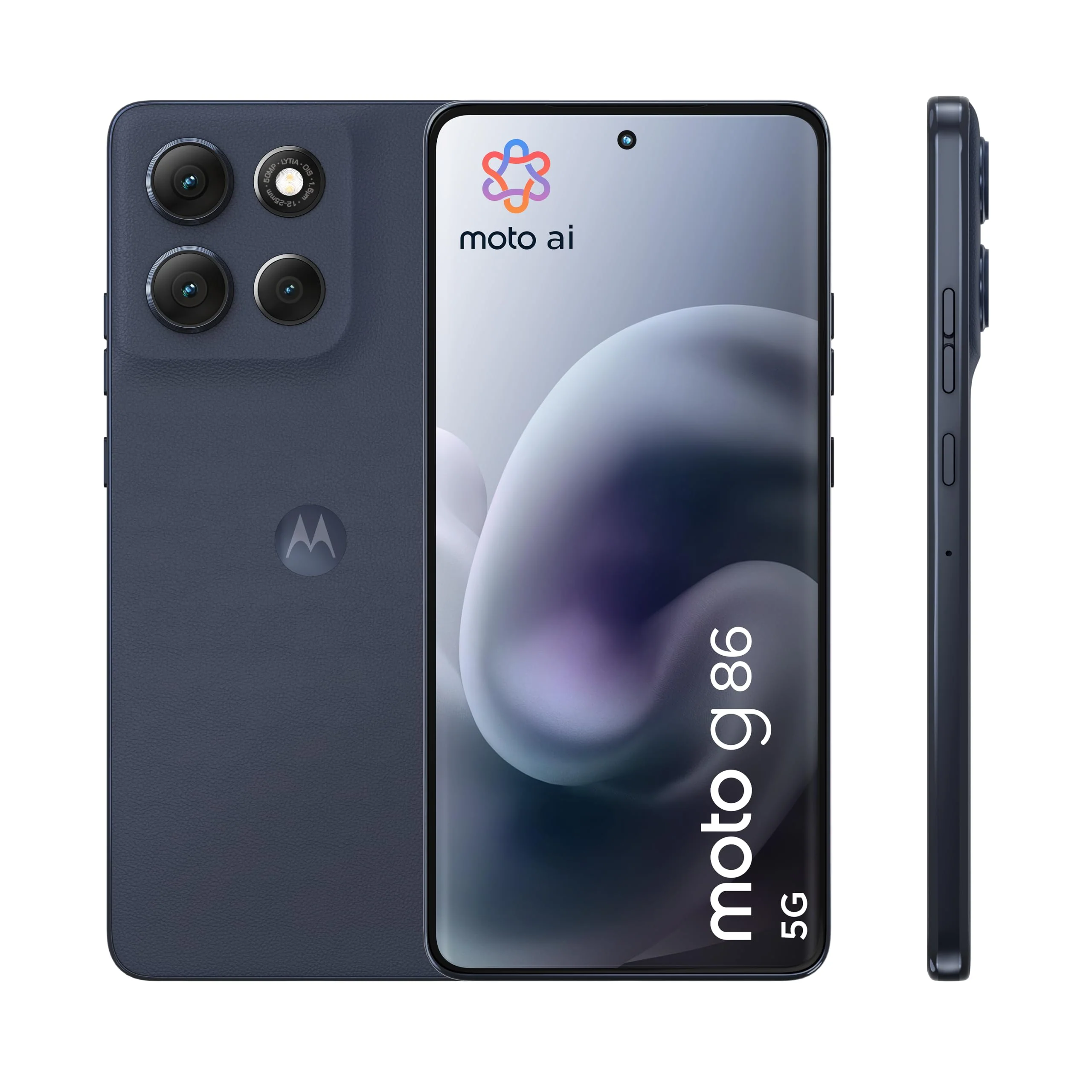 Motorola Moto g86 5G Smartphone (6,67“-Super-HD-Display, 50-MP-Kamera mit Moto-AI, 8/256 GB, 5100 mAh, Android 15) Pantone Spellbound, inkl. Schutzcover - Image 7