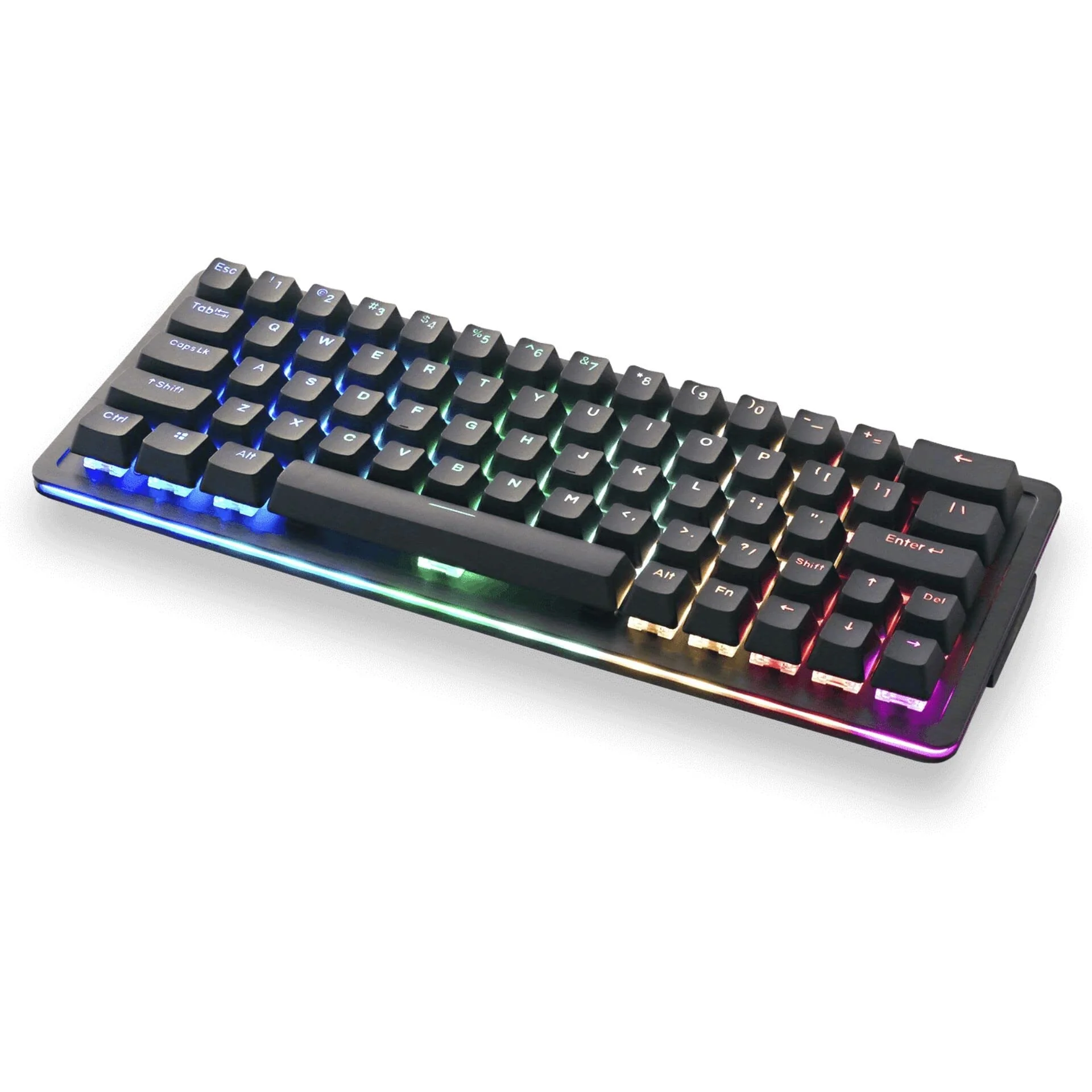 Mountain Gaming Tastatur Mechanische “Everest 60” - US ANSI - RGB Gaming Keyboard - Mechanische Gaming Tastatur mit Hot-Swap-fähige mechanische Switches, PBT Keycaps, UVM - Image 2