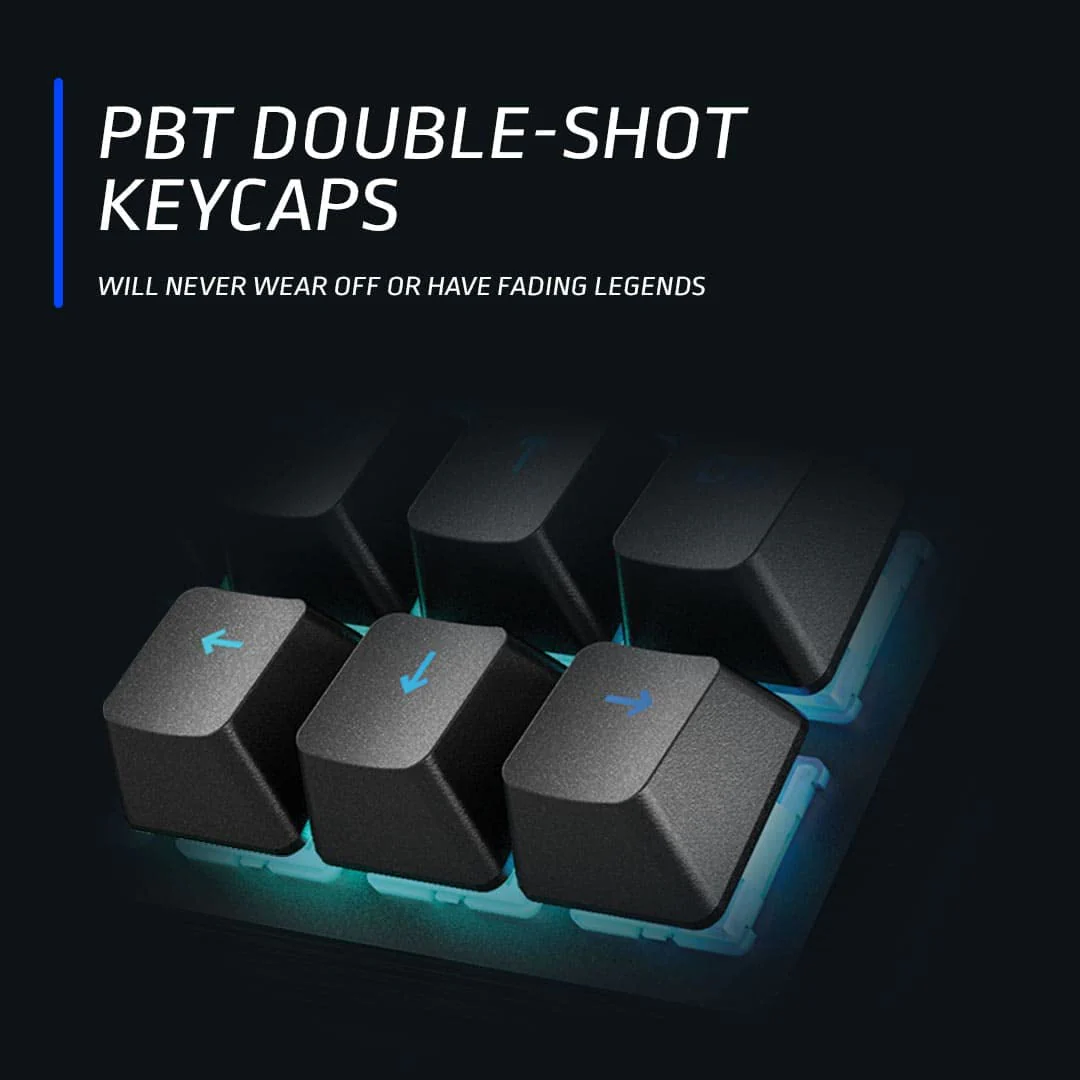 Mountain Gaming Tastatur Mechanische “Everest 60” - US ANSI - RGB Gaming Keyboard - Mechanische Gaming Tastatur mit Hot-Swap-fähige mechanische Switches, PBT Keycaps, UVM - Image 7