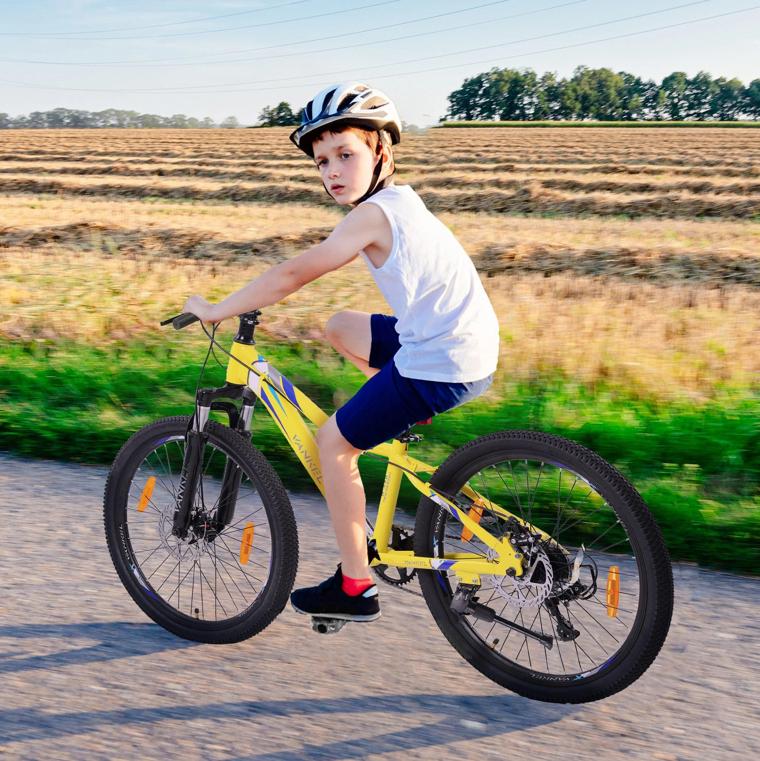 Mountainbike 24 Zoll Jungen Mädchen Kinderrad 6 Gang Schaltung Kettenschaltung - Image 2
