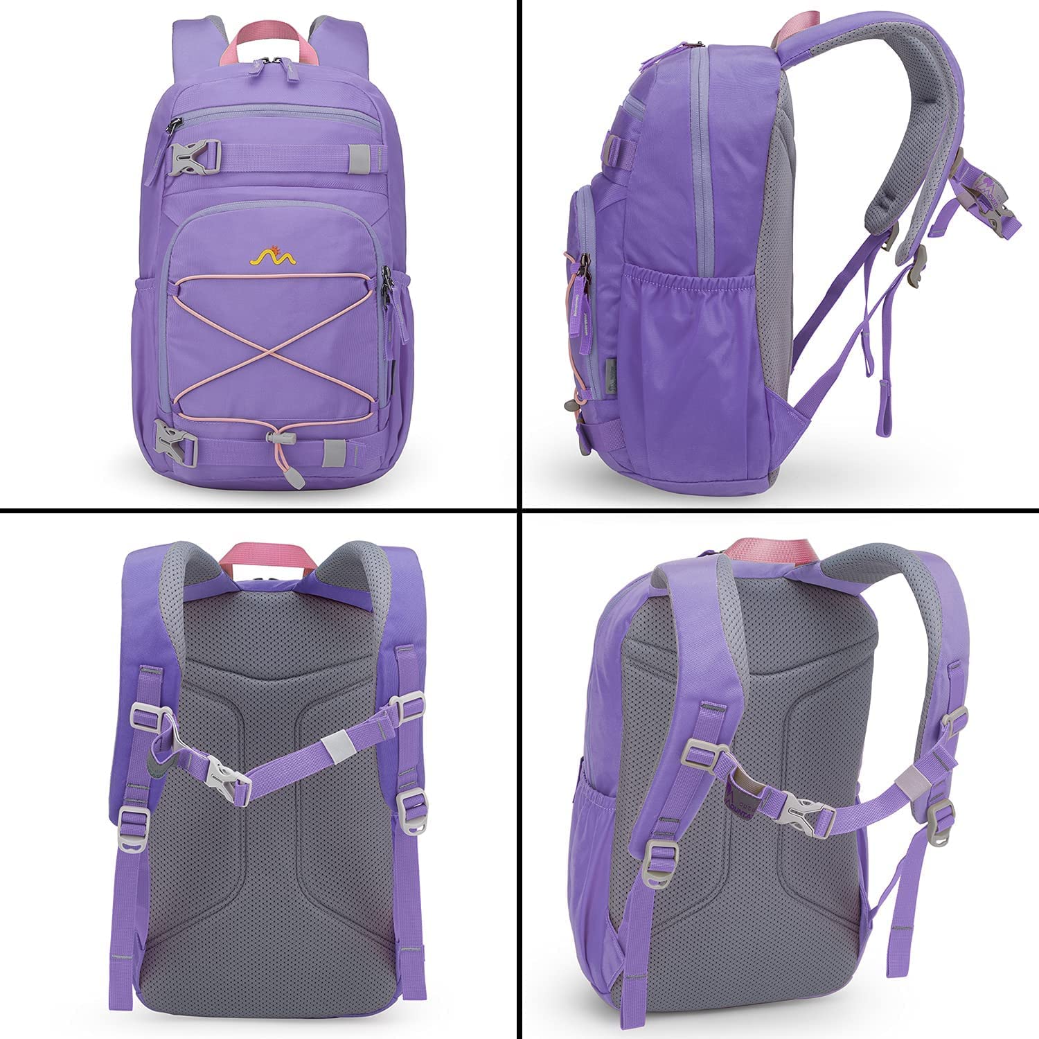 Mountaintop Kinderrucksack Mädchen Jungen Schulrucksack Schultasche für Schule Wander, 15L, 25 x 14 x 41 cm - Image 5