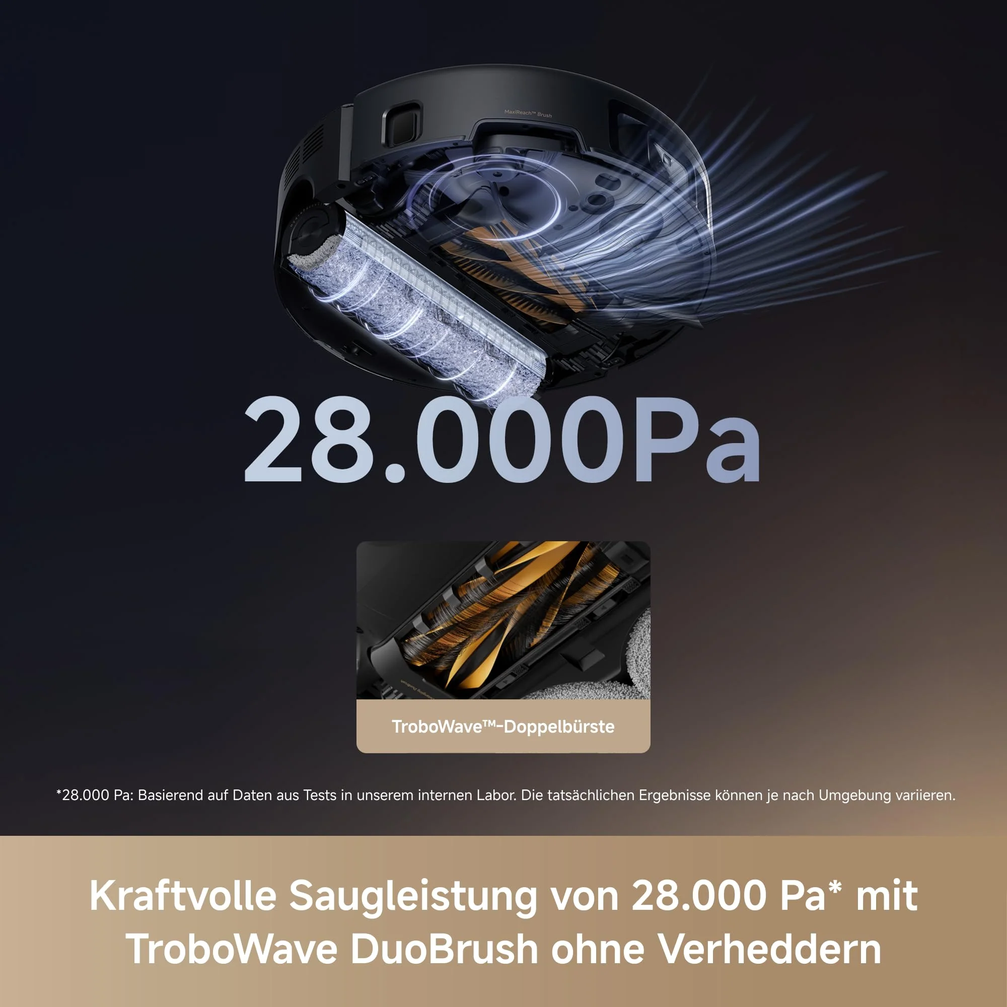 Mova Z60 Ultra Roller Complete Saugroboter mit Wischfunktion 28.000 Pa, LiftPro-Gehäuse, 8 cm Hindernisse, DToF+Dual Laser+RGB/LED-Hindernisvermeidung, AutoShield für Teppich, MaxiReach Mopp & Bürste - Image 5