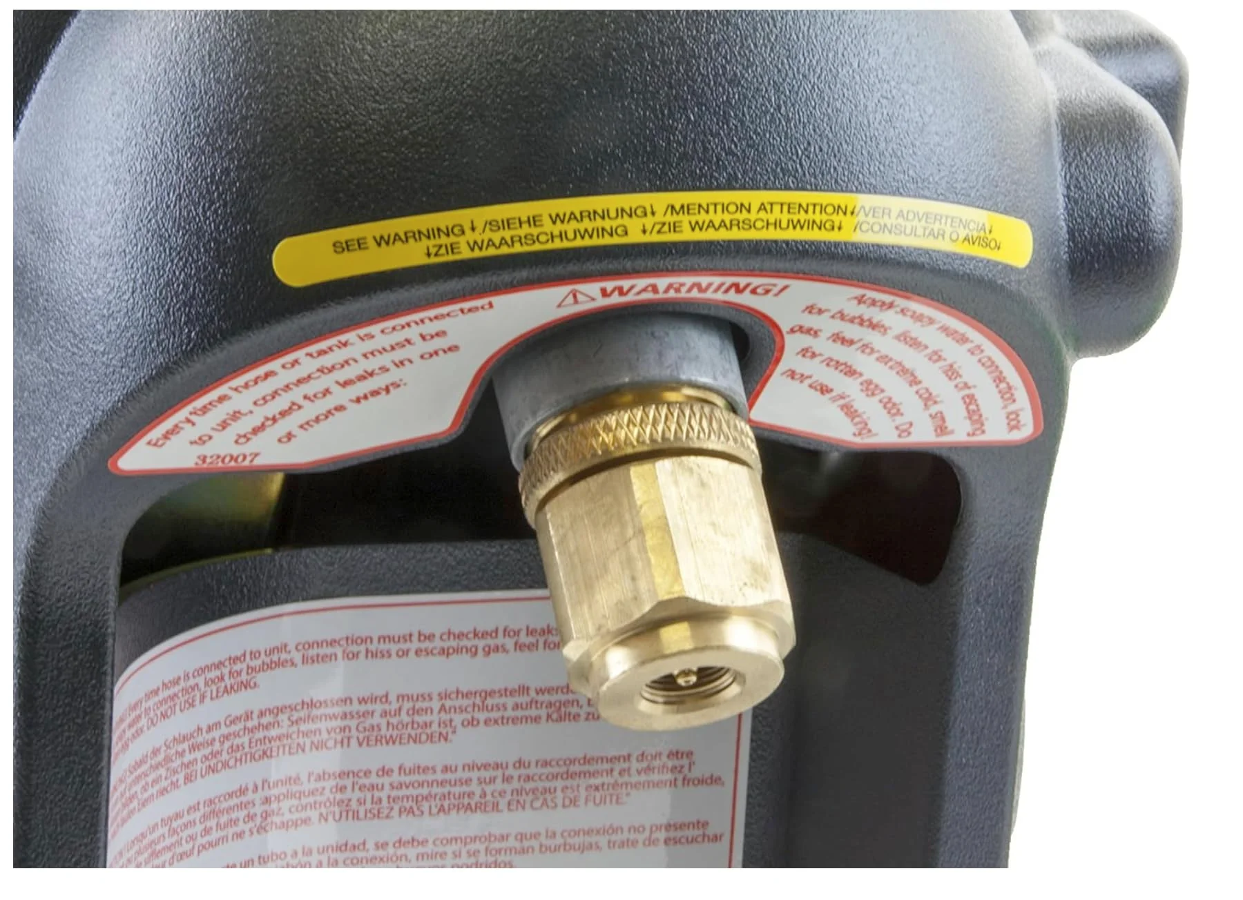 Mr Heater Tragbarer Gasheizer MH9BDF - Gasheizung mit Gasflasche - Gasheizstrahler - Räume bis zu 26M2 - Geeignet für Propan G31 und Butan/Propan G30+31 Patronen - Schwarz/Rot - Image 4