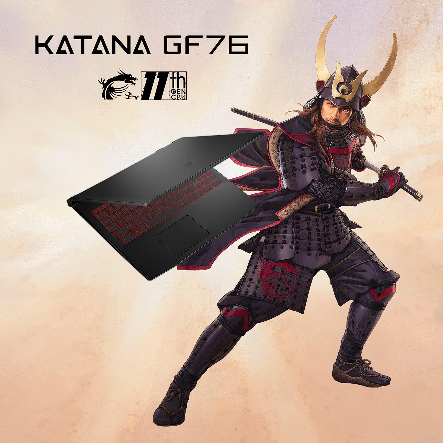 MSI Katana GF76 11UD-223 (17.3 Zoll /144HZ) Gaming-Laptop (Intel Core i7-11800H+HM570, Nvidia RTX3050 Ti, GDDR6 4GB, 512GB, Windows 10 Home Advanced), Schwarz - Image 10