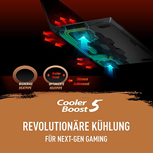 MSI Katana GF76 11UD-223 (17.3 Zoll /144HZ) Gaming-Laptop (Intel Core i7-11800H+HM570, Nvidia RTX3050 Ti, GDDR6 4GB, 512GB, Windows 10 Home Advanced), Schwarz - Image 7