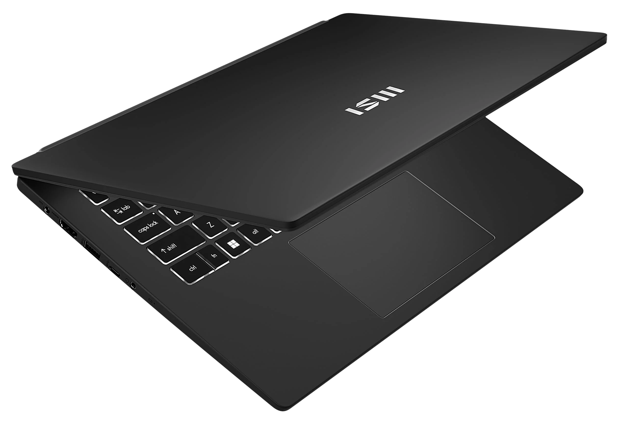 MSI Modern 14 Business Laptop, 35,7 cm (14,0") FHD, Intel Core i5 1235U, 16 GB DDR4 RAM, 512 GB SSD, Intel® Iris® Xᵉ Grafik, Windows 11 Home, QWERTZ Tastatur, schwarz, C12MO-1206 - Image 6