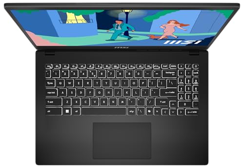 MSI Modern 15 Lifestyle & Business Laptop, 15,6 Zoll Full HD Display, AMD Ryzen 7 7730U Prozessor, 16 GB DDR4 RAM, 512GB SSD, AMD Radeon Graphics, Windows 11 Home, Schwarz, B7M-471 - Image 9