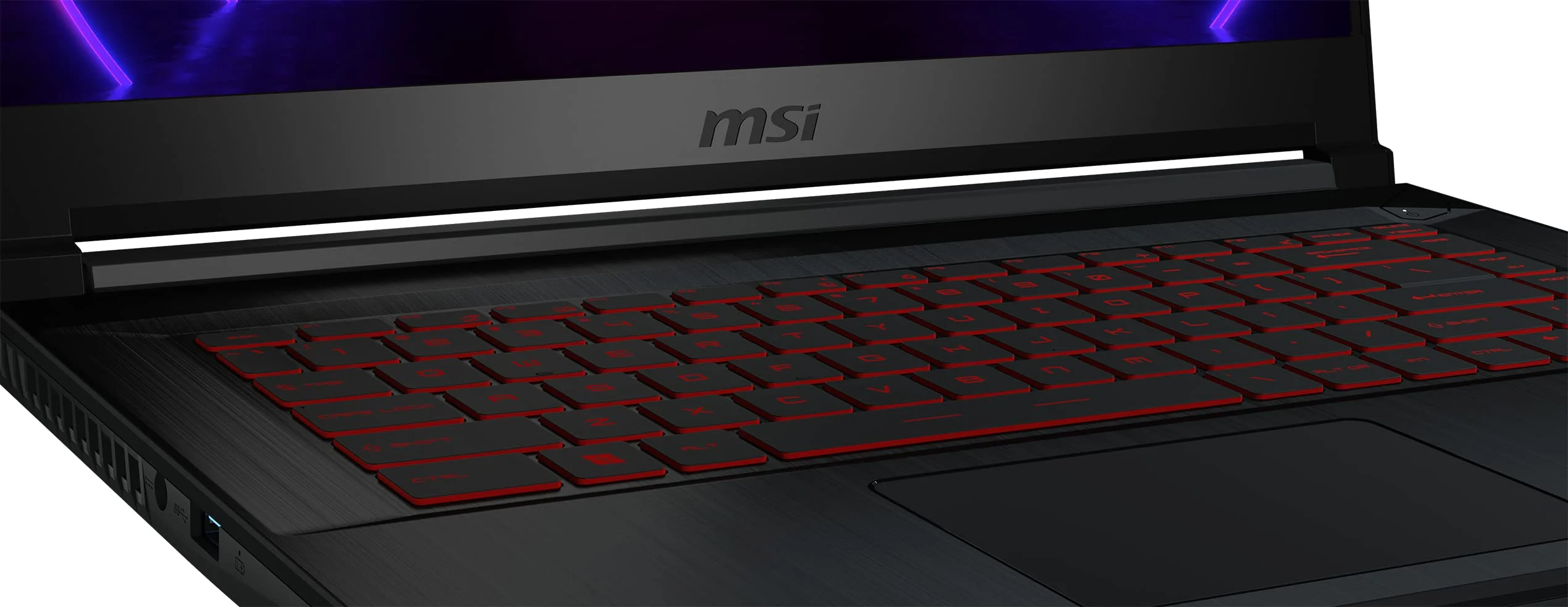 MSI Thin GF63 12VF-298, 39,6 cm (15,6 Zoll) FHD, 144 Hz, Intel Core i7-12650H, 16 GB DDR4-3200, 512 GB SSD RTX 4060 Laptop GPU, Windows 11 Home, Schnelles PCIe SSD-Systemlaufwerk, QWERTZ Tastatur - Image 3