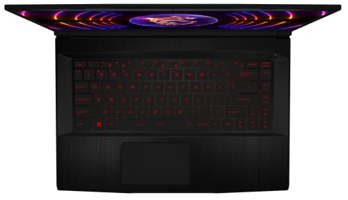 MSI Thin GF63 Gaming Notebook | 39,6 cm (15,6 Zoll) Full-HD 144 Hz | Intel Core i5-12450H | 16GB RAM | 512GB SSD | RTX 4050 6 GB | Windows 11 Home | QWERTZ Tastatur | Schwarz | 12VE-087 - Image 9