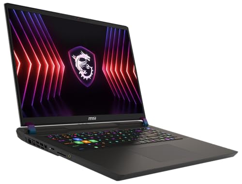 MSI Vector 17 HX, Gaming Laptop, 17,0" QHD+, Intel® Core™ i9 Prozessor 14900HX, 32 GB DDR5-5200 RAM, 1 TB, NVIDIA® GeForce RTX™ 4080, Windows 11 Home, QWERTZ Tastatur, A14VHG-1012 - Image 2