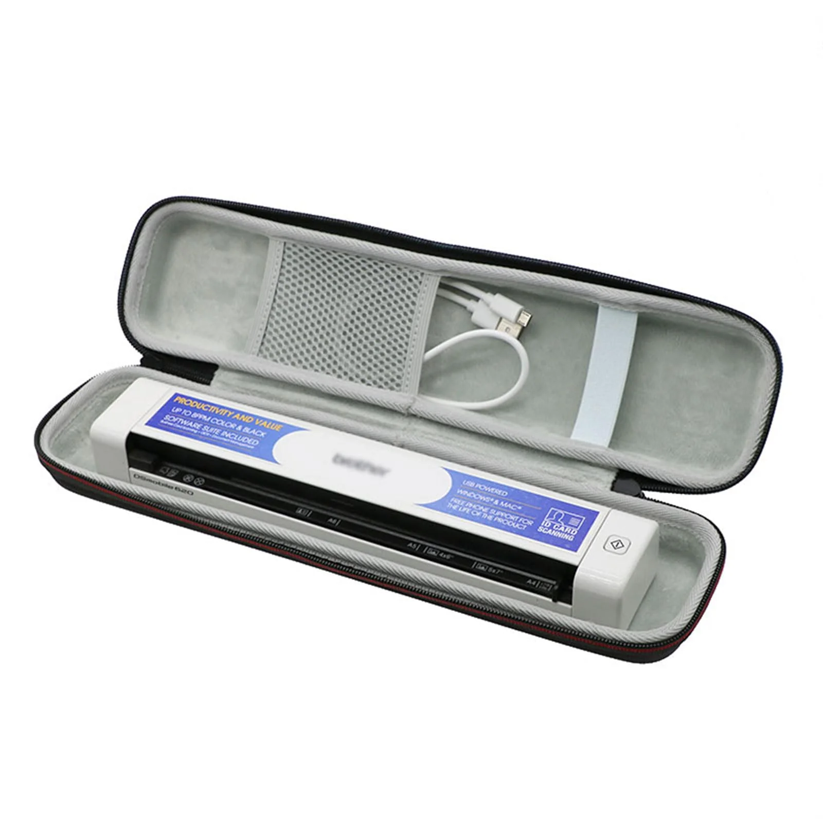 MULAIDI Tragbare Reisetasche Tragetasche für 640 740D 940DW 720D Scanner Aufbewahrung und Schutz Ihres Scanners unterwegs Scanner Zubehörtasche - Image 3