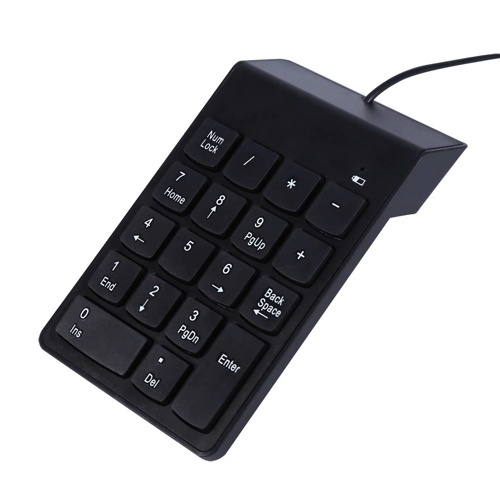 mumisuto USB Mini Ziffernblock, USB Nummernblock, Numeric Keypad, Wired Numpad 34 Tasten Tragbare Tastatur für Laptop Desktop PC Pro - Image 2