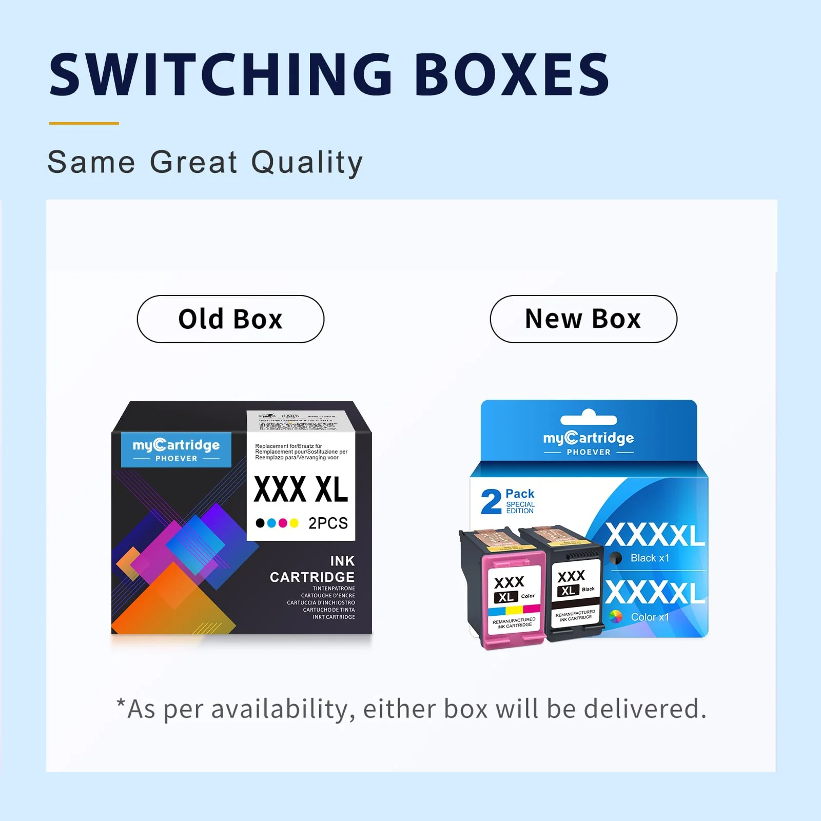 MYCARTRIDGE PHOEVER 901XL Ersatz für druckerpatronen HP 901 schwarz,für HP Officejet 4500 druckerpatronen, für HP OfficeJet J4580 J4680 J4624 J4524 J4525 G510 Drucker (1 Schwarz,1Farbe) - Image 7