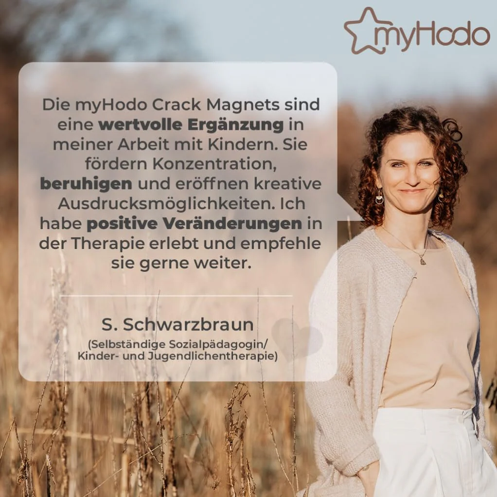 myHodo Magnetsteine Premium Set (1000+ Stück, 5-7mm) – Kleine Crack Magnets (Sanfte Magnetkraft) für Stressabbau & Fokus | Magnetische ASMR Trigger & Magnetspielzeug Edition - Image 4