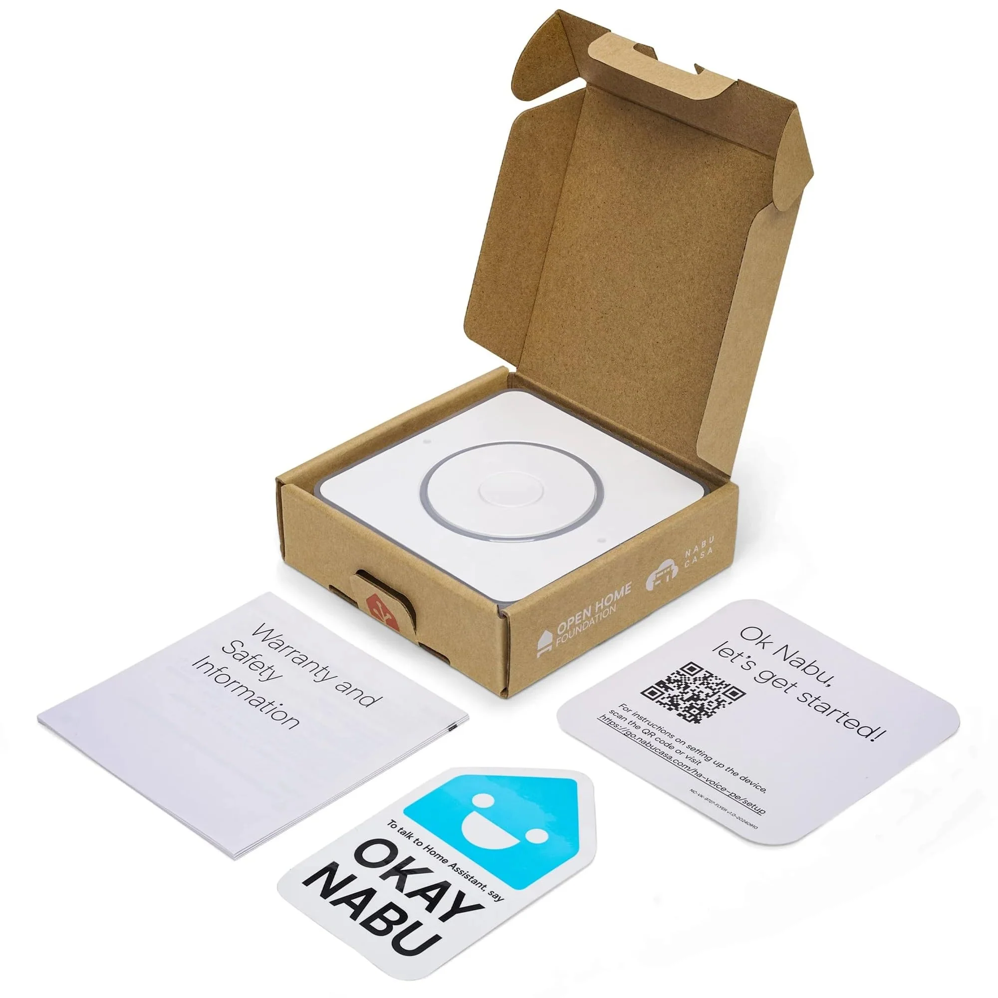 Nabu Casa Home Assistant Voice – Vorschau-Edition | Intelligenter Lautsprecher für lokale Sprachsteuerung | Kompatibel mit Home Assistant | Datenschutzfokus | Wi-Fi Nabu Casa Home Assistant Voice - Image 3