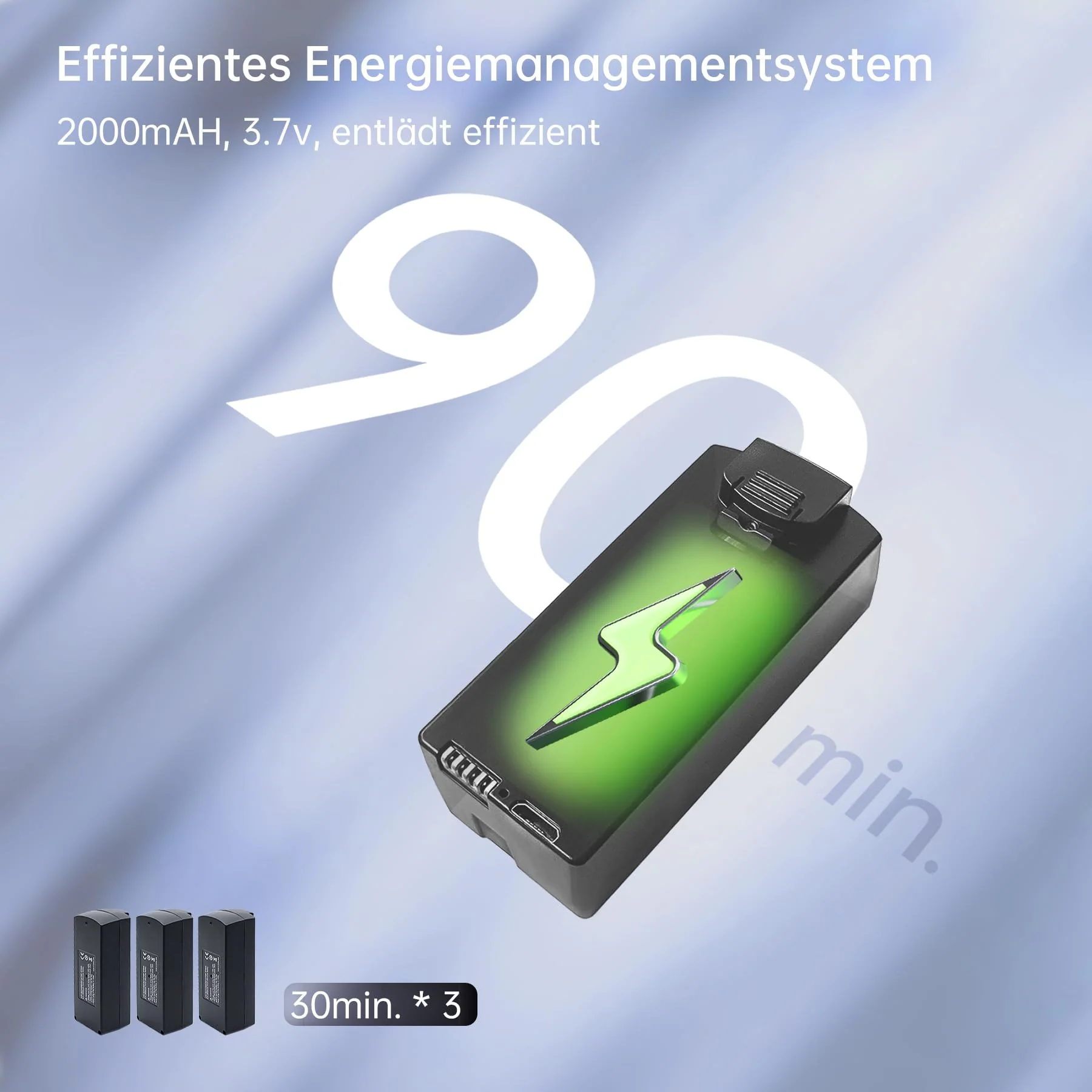 NAFYRE N11 PRO GPS Drohne mit Kamera für Erwachsene 4K UHD, 90 Min lange Flugzeit, lange Kontrollstrecke, Auto Rückkehr, Automatisches Folgen, bürstenloser Motor, 5G FPV RC Quadcopter für Anfänger - Image 3
