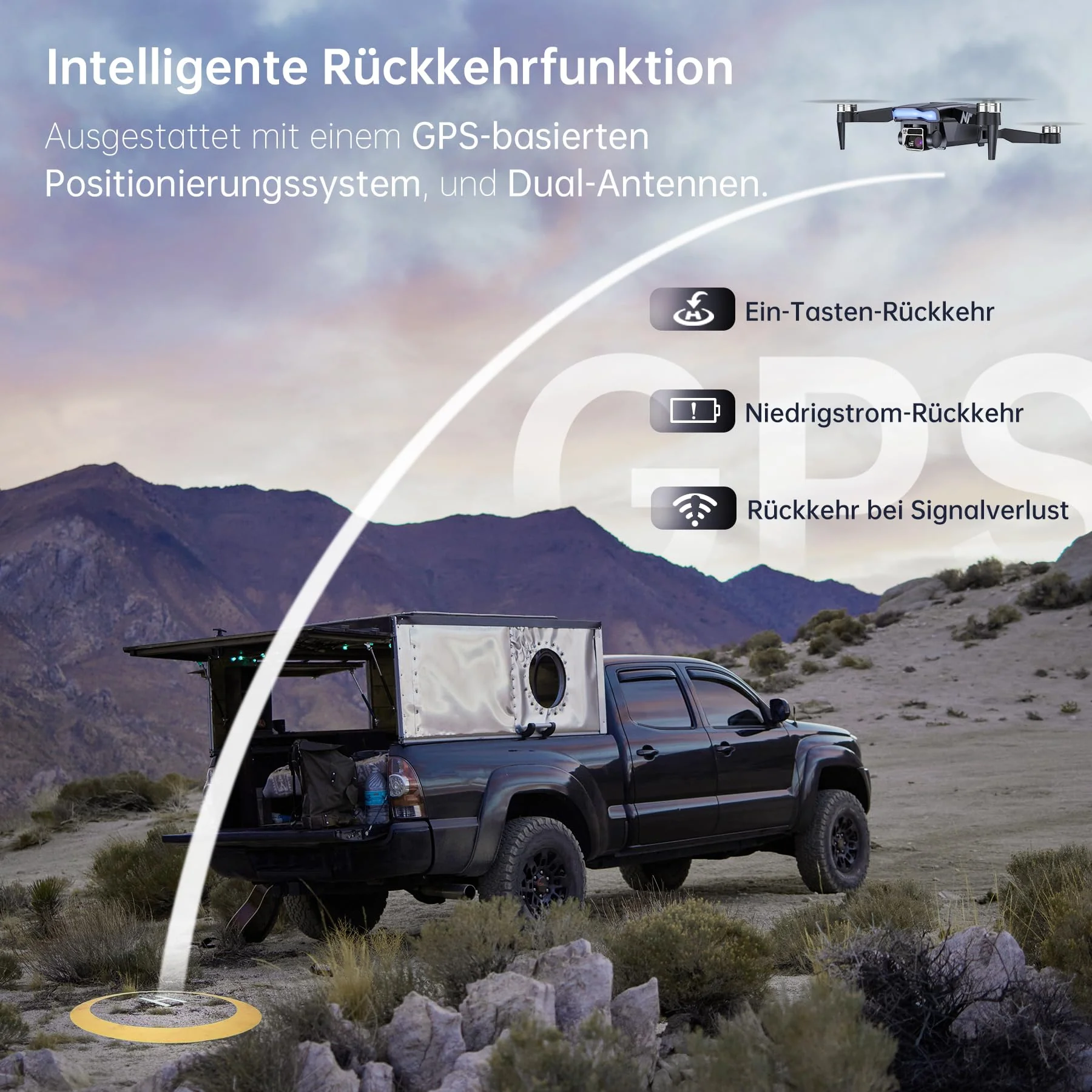NAFYRE N11 PRO GPS Drohne mit Kamera für Erwachsene 4K UHD, 90 Min lange Flugzeit, lange Kontrollstrecke, Auto Rückkehr, Automatisches Folgen, bürstenloser Motor, 5G FPV RC Quadcopter für Anfänger - Image 5
