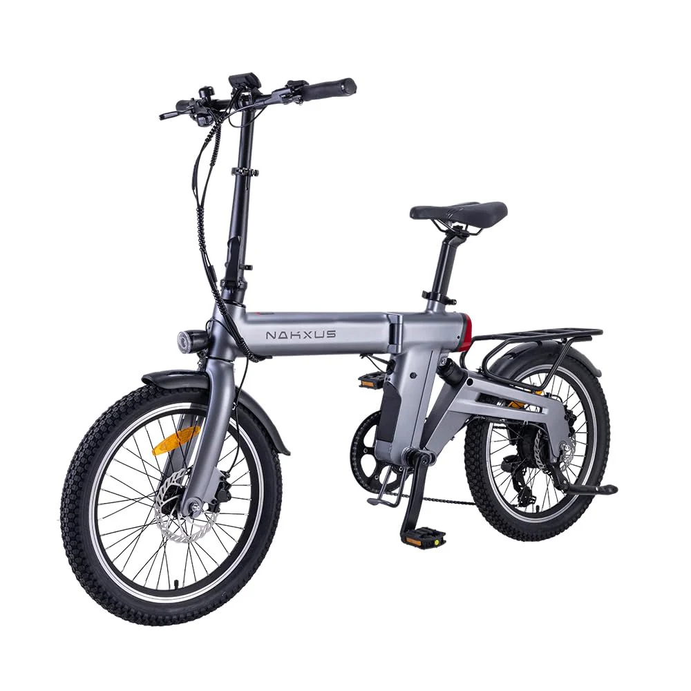 nakxus 20F220 E-Bike, Elektrofahrrad 20'' Drehmomentsensor, Magnesiumlegierung Ultraleichtes E-Bike mit 36V 12.8Ah Lithium Akku für große Reichweite bis zu 100KM, EU-konformes Klapprad mit App - Image 2