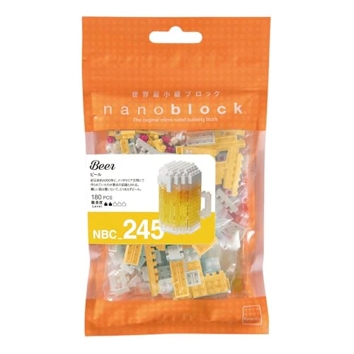 nanoblock NBC245 Beer Toy, Multi-Colour, Bier, S - Image 2